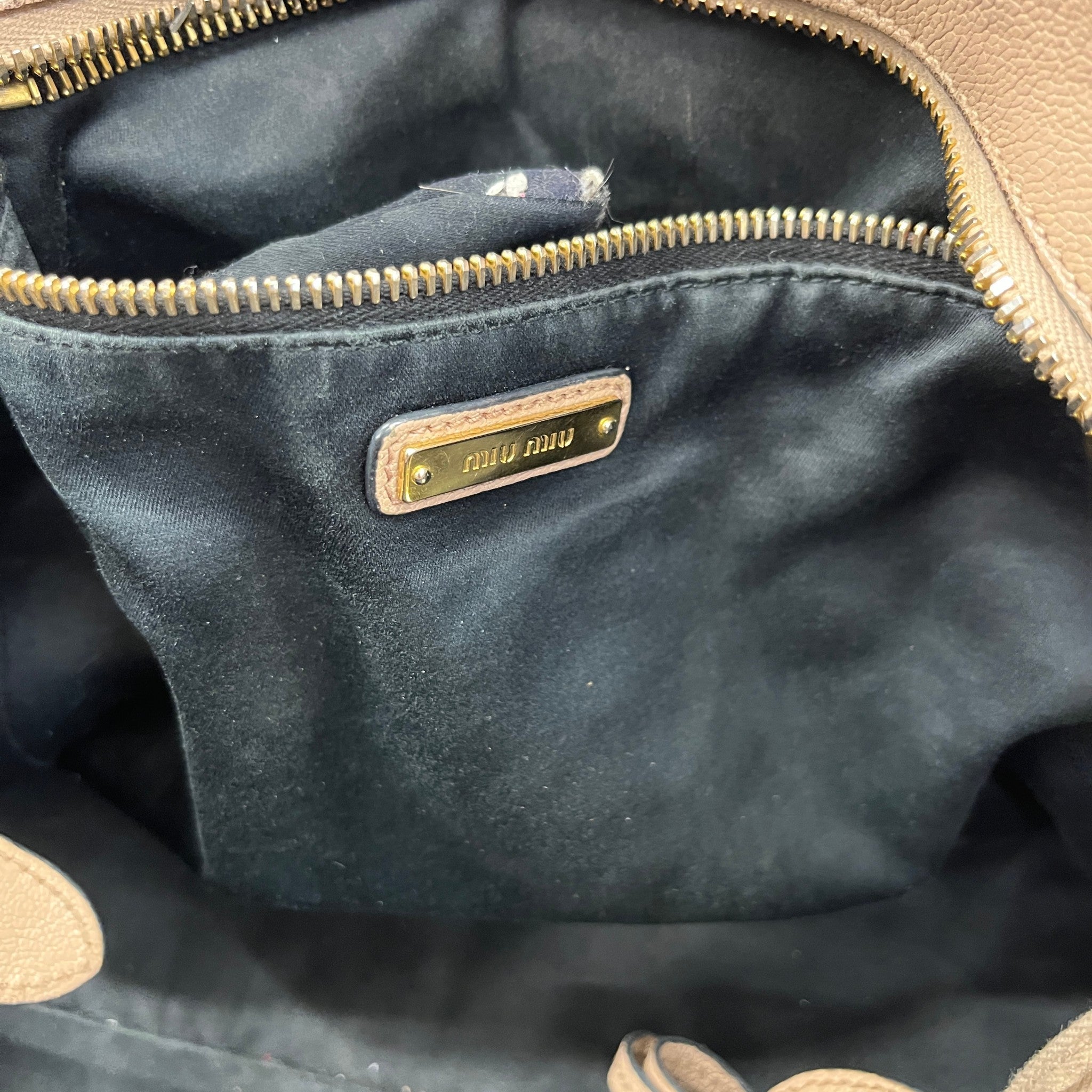 Women's Madras Tote Bag Nude