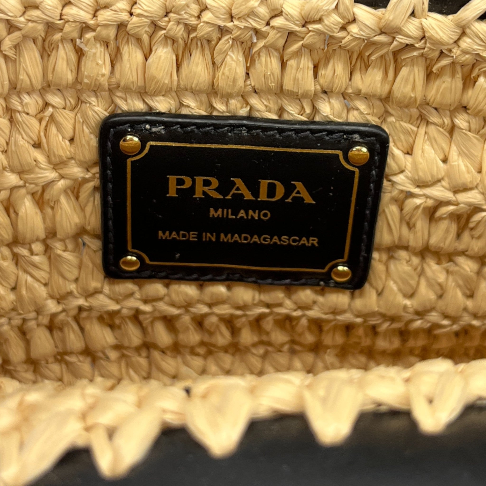 Women's Mini Crochet Tote Handbag Beige