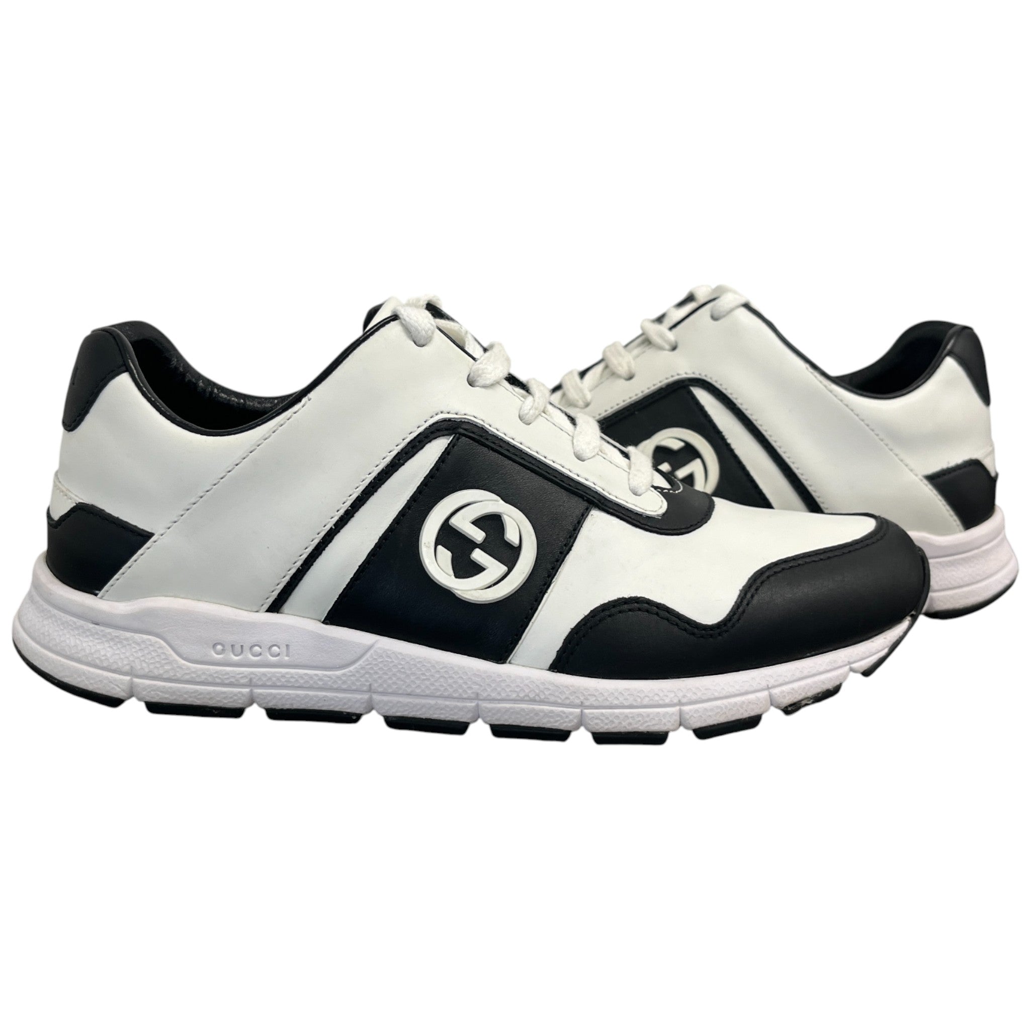 Women's Interlocking G Low Trainers White Size EU 37 / UK 4