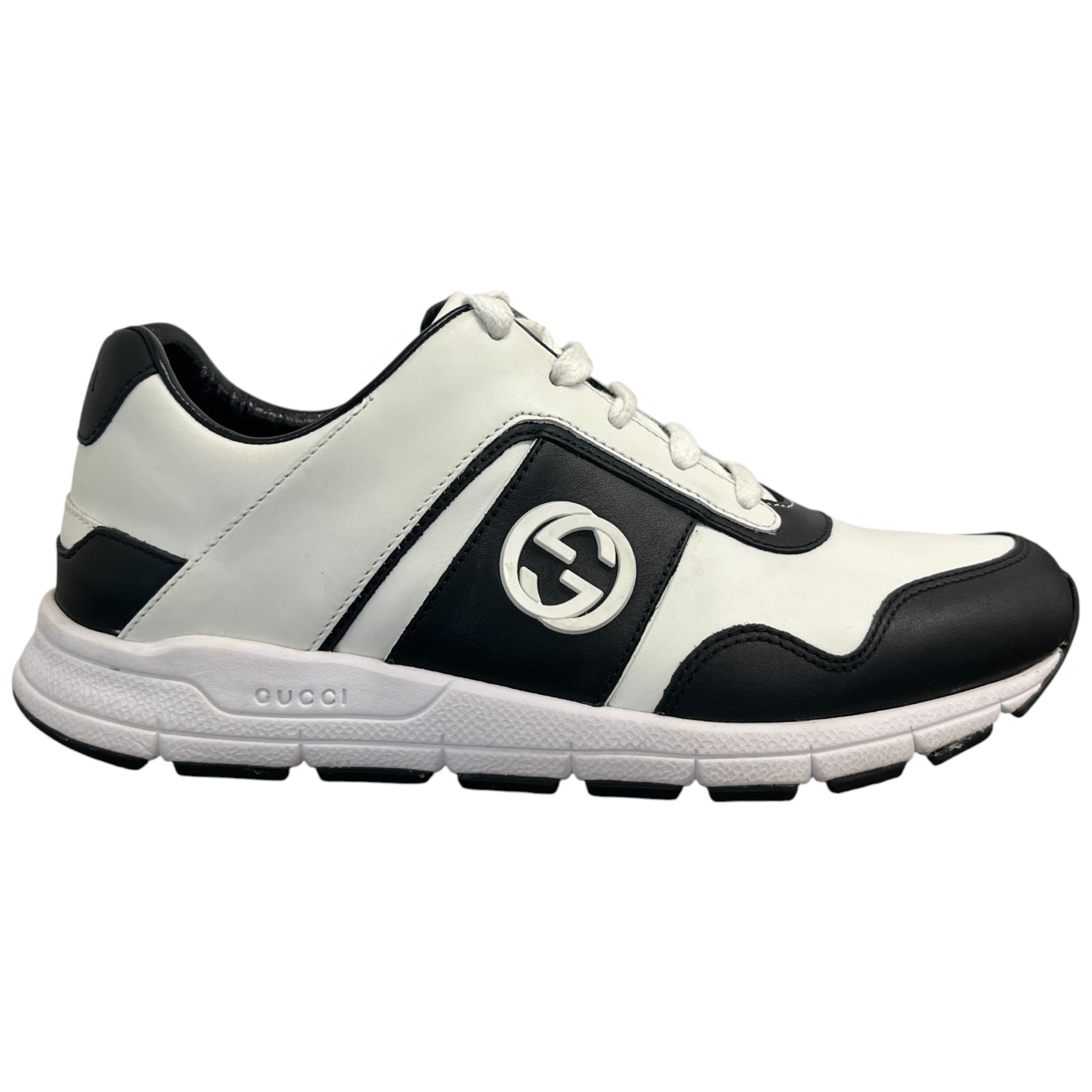 Women's Interlocking G Low Trainers White Size EU 37 / UK 4