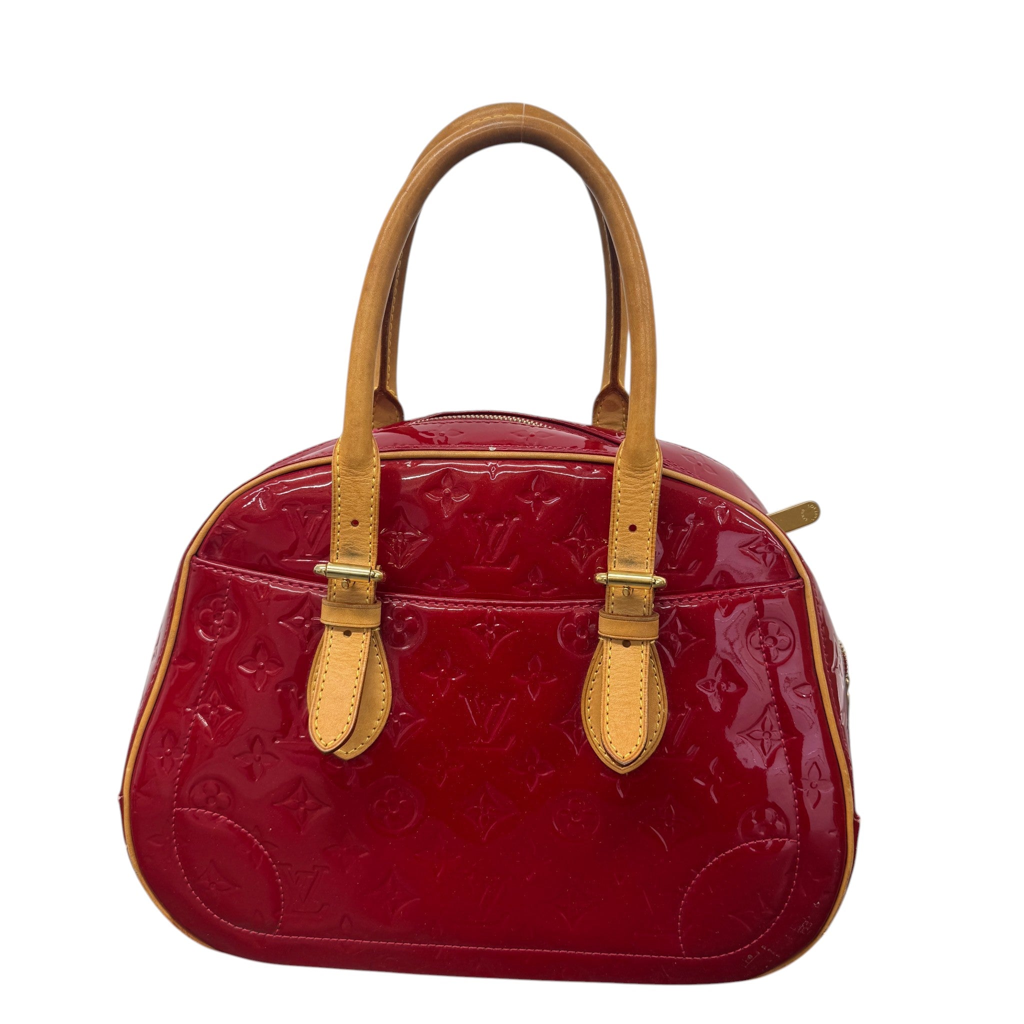 Women's Pomme D'Amour Vernis Summit Handbag Red