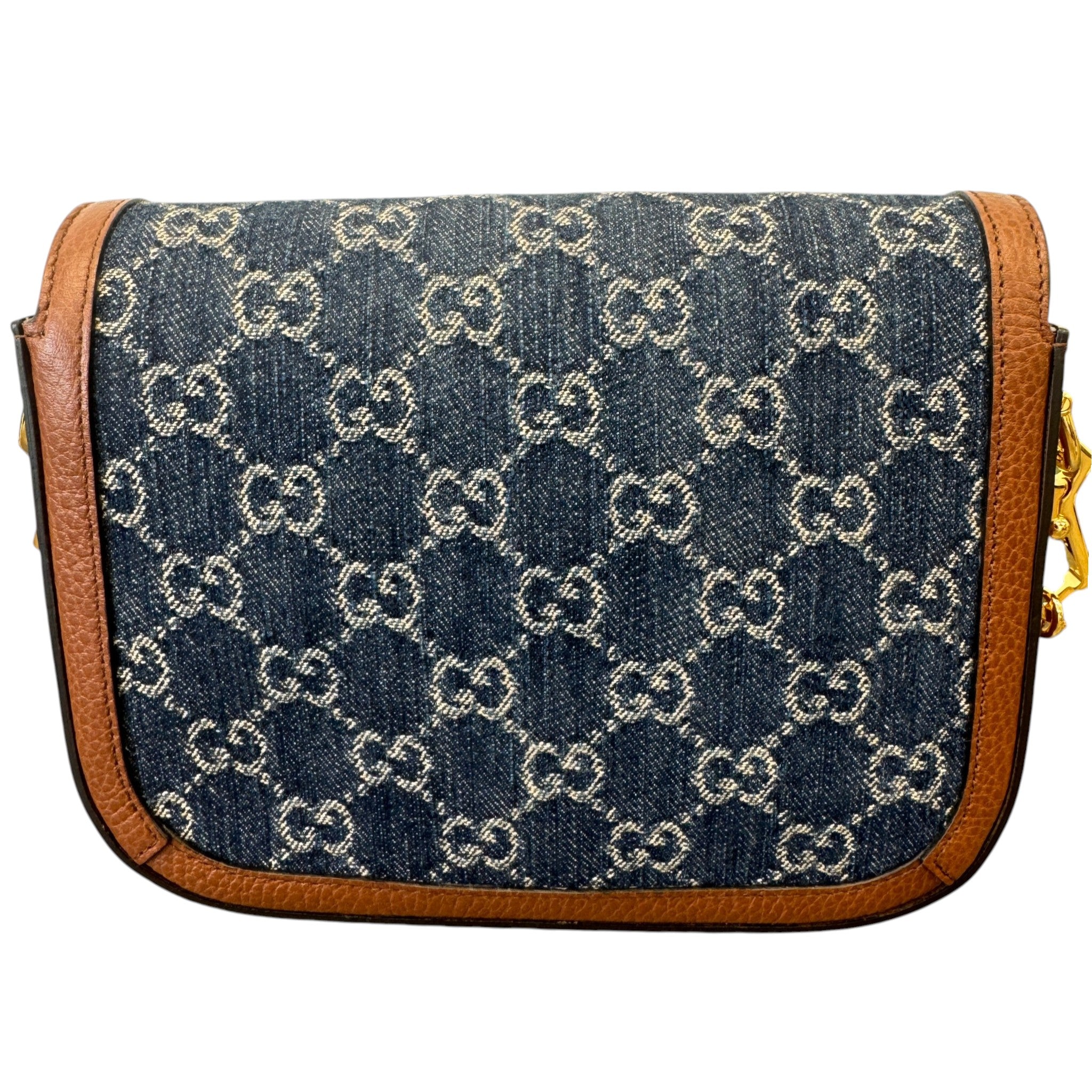 Women's Horsebit 1955 Small Shoulder Bag Brown