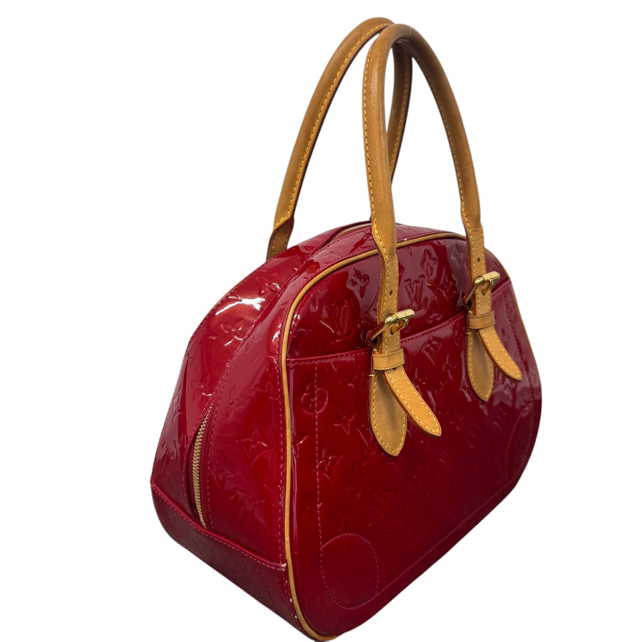 Women's Pomme D'Amour Vernis Summit Handbag Red