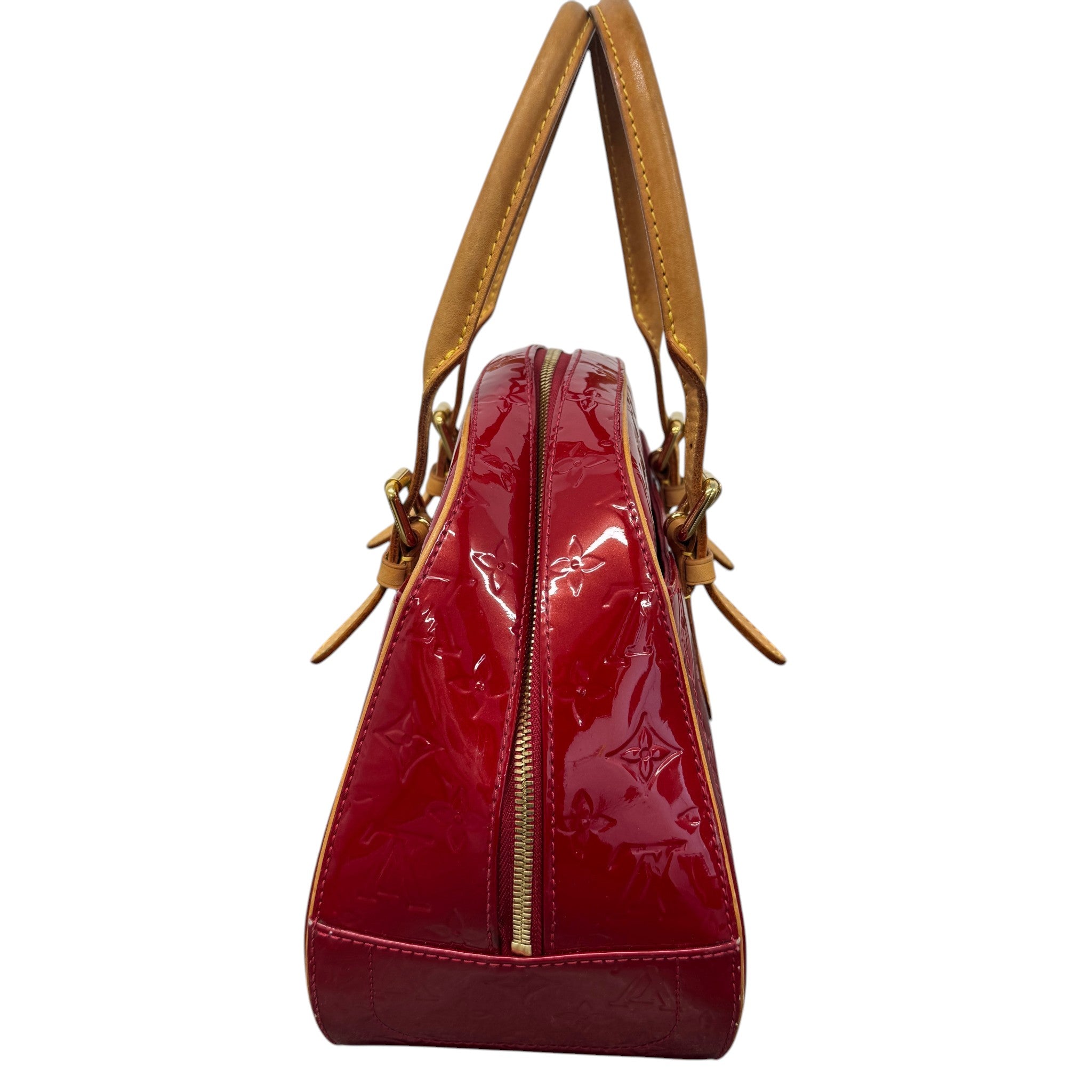 Women's Pomme D'Amour Vernis Summit Handbag Red