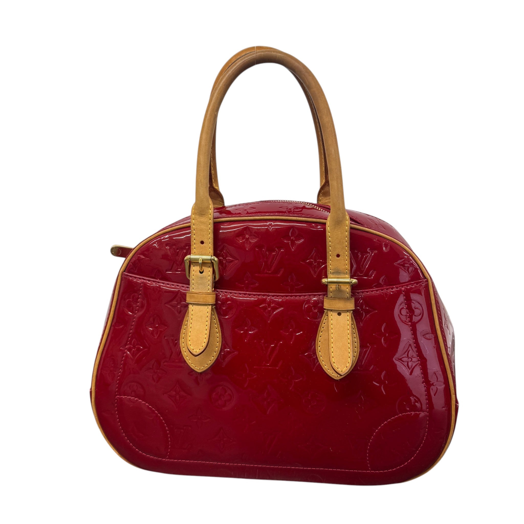 Women's Pomme D'Amour Vernis Summit Handbag Red