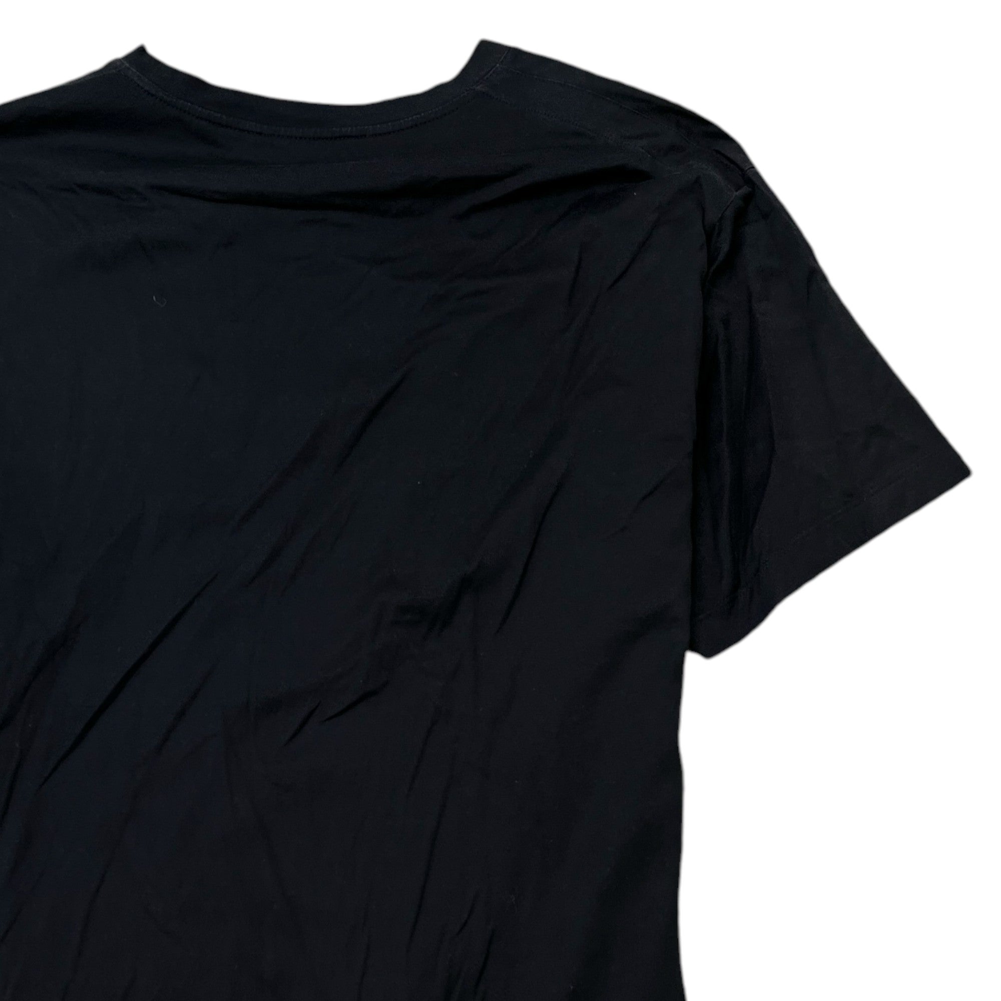 Men's Spell Out Logo T-Shirt Black Size M