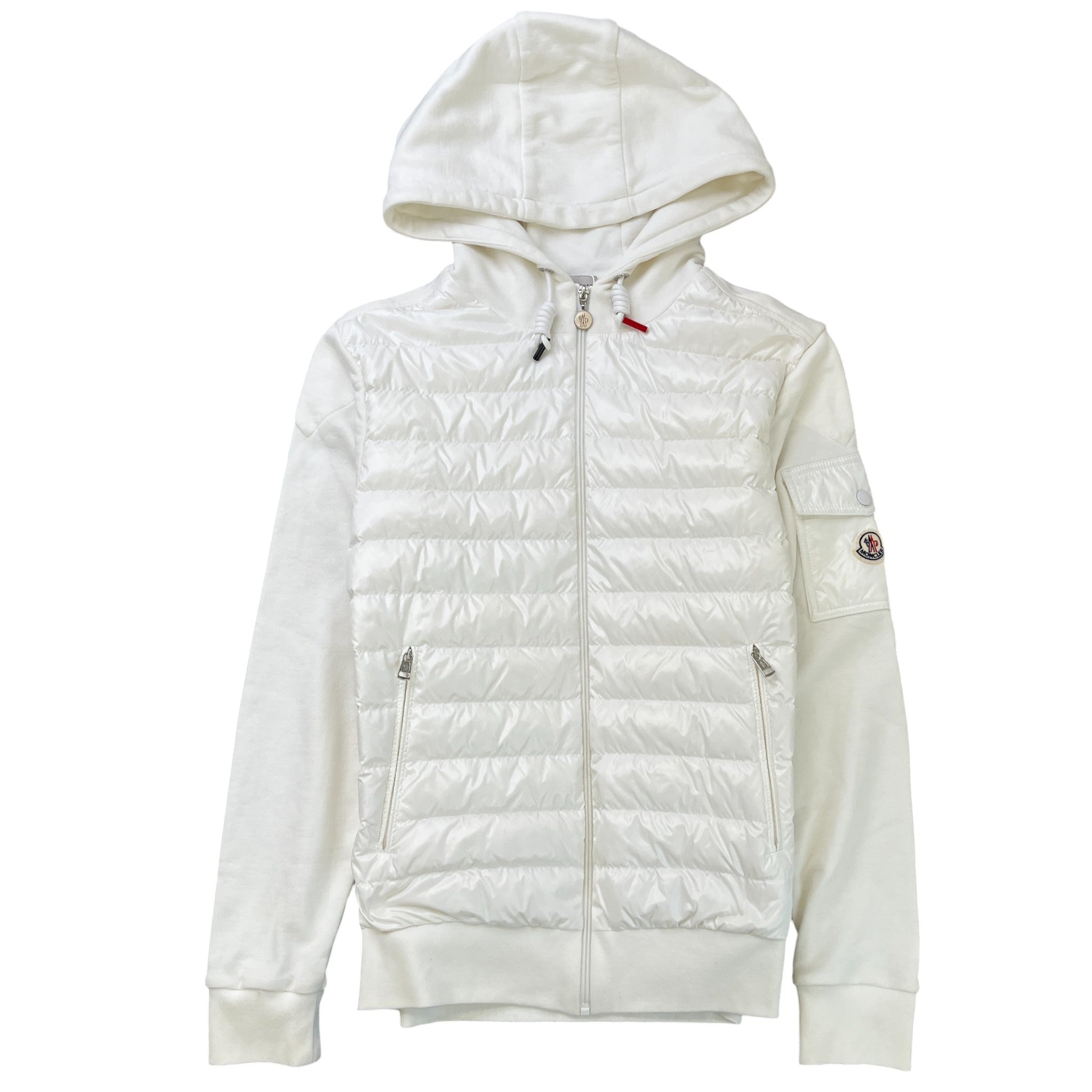 Men's Maglia Con Cappuccio Jacket White Size L