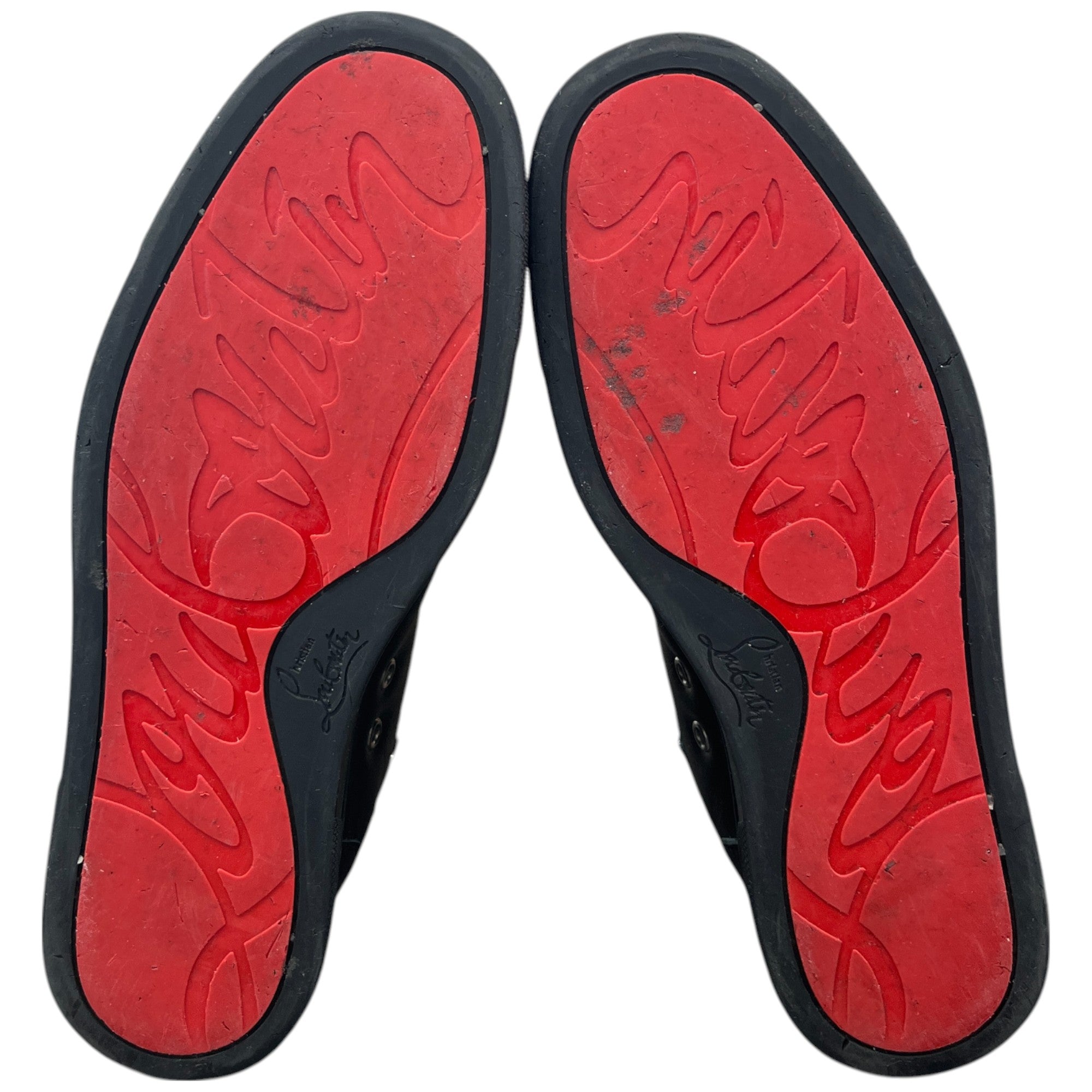 Men's Louis Flat High Trainers Black Size EU 41 / UK 7