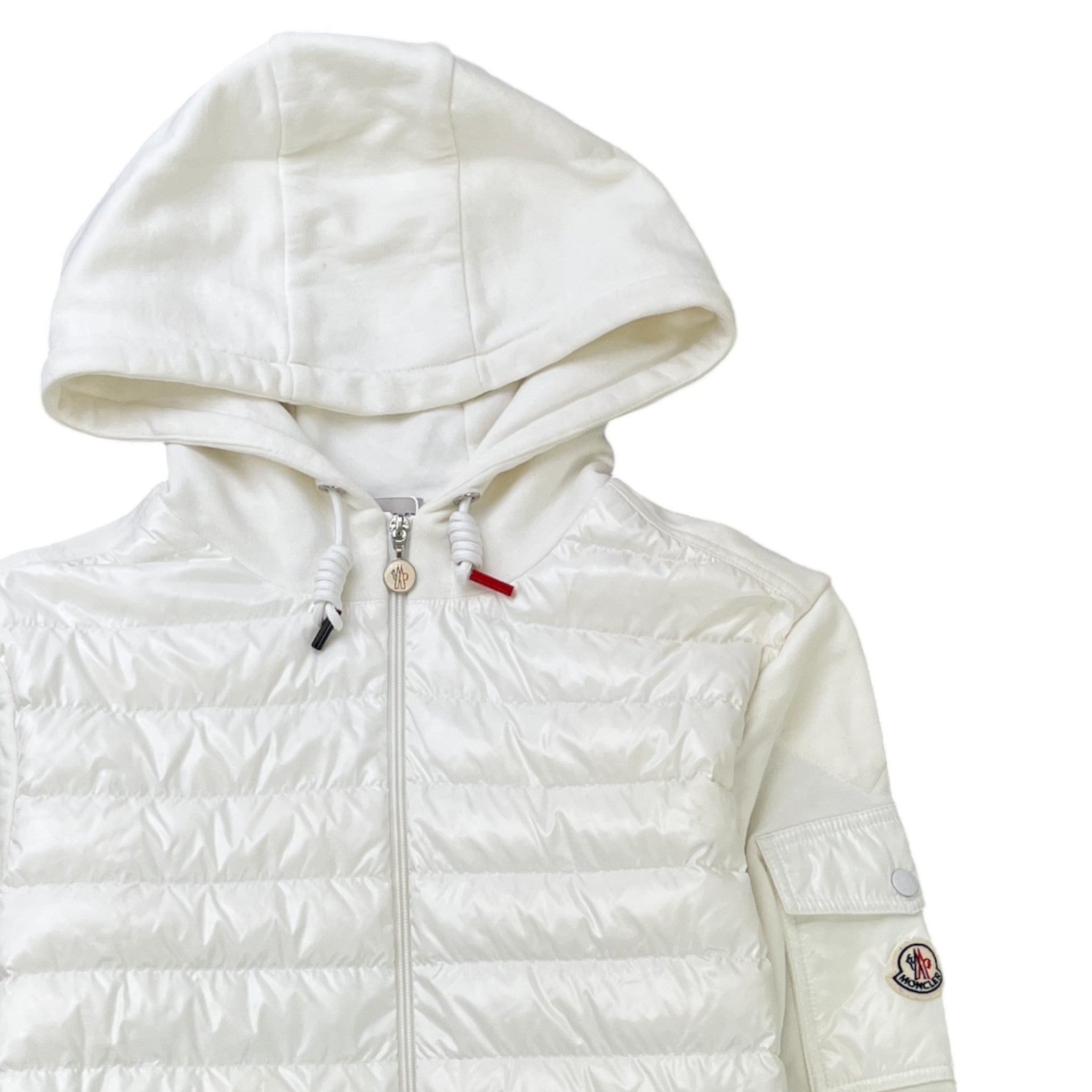 Men's Maglia Con Cappuccio Jacket White Size L