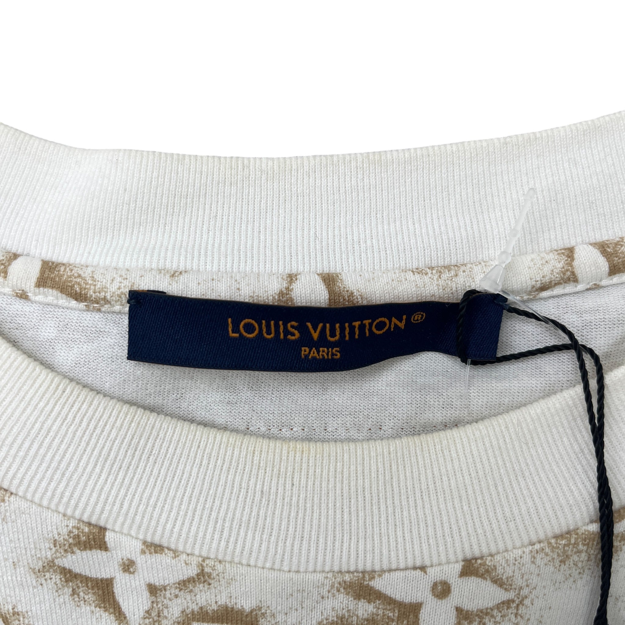 Men's Monogram Sand T-Shirt Beige Size XL