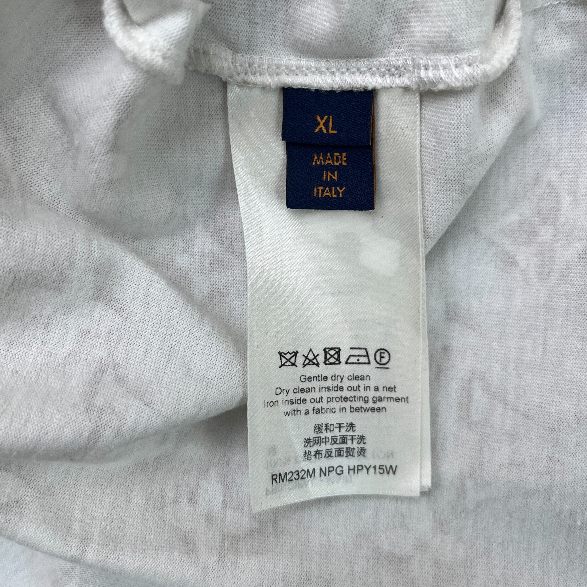 Men's Monogram Sand T-Shirt Beige Size XL