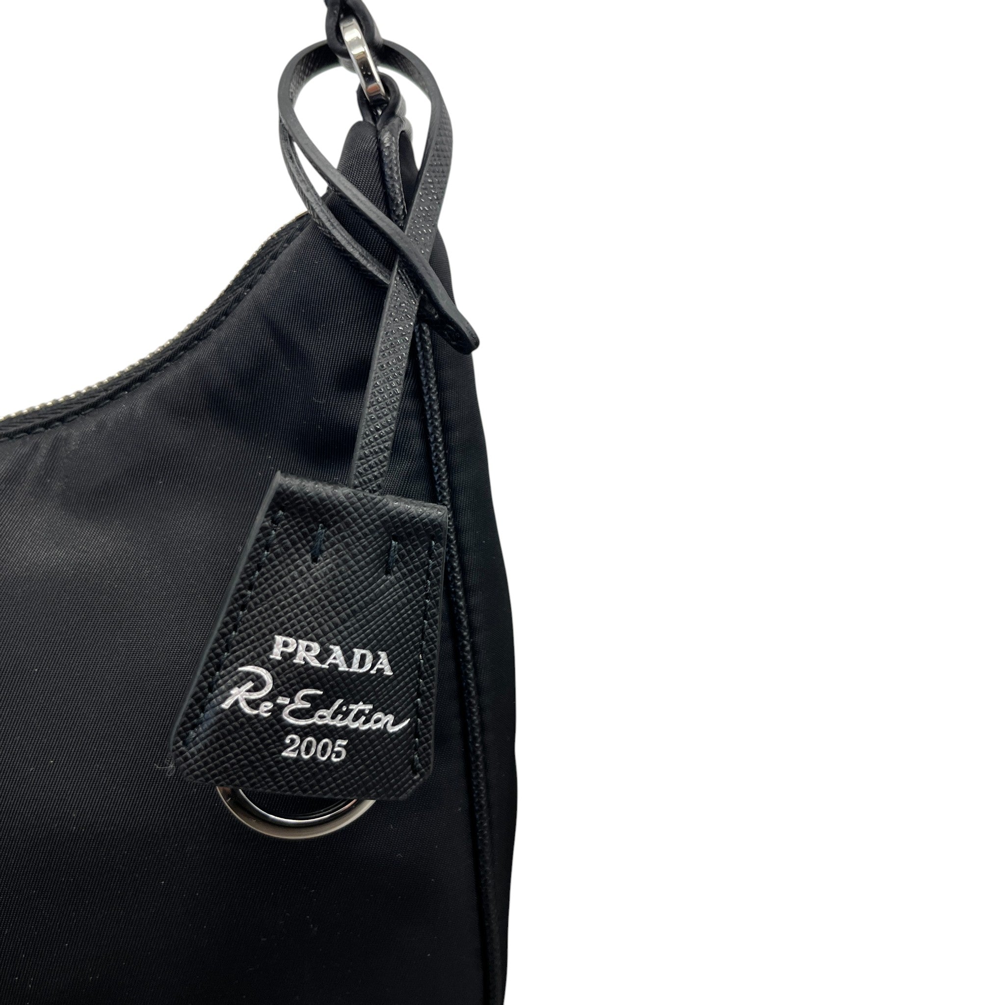 Women's Re-Nylon Re-Edition 2005 Handbag Black