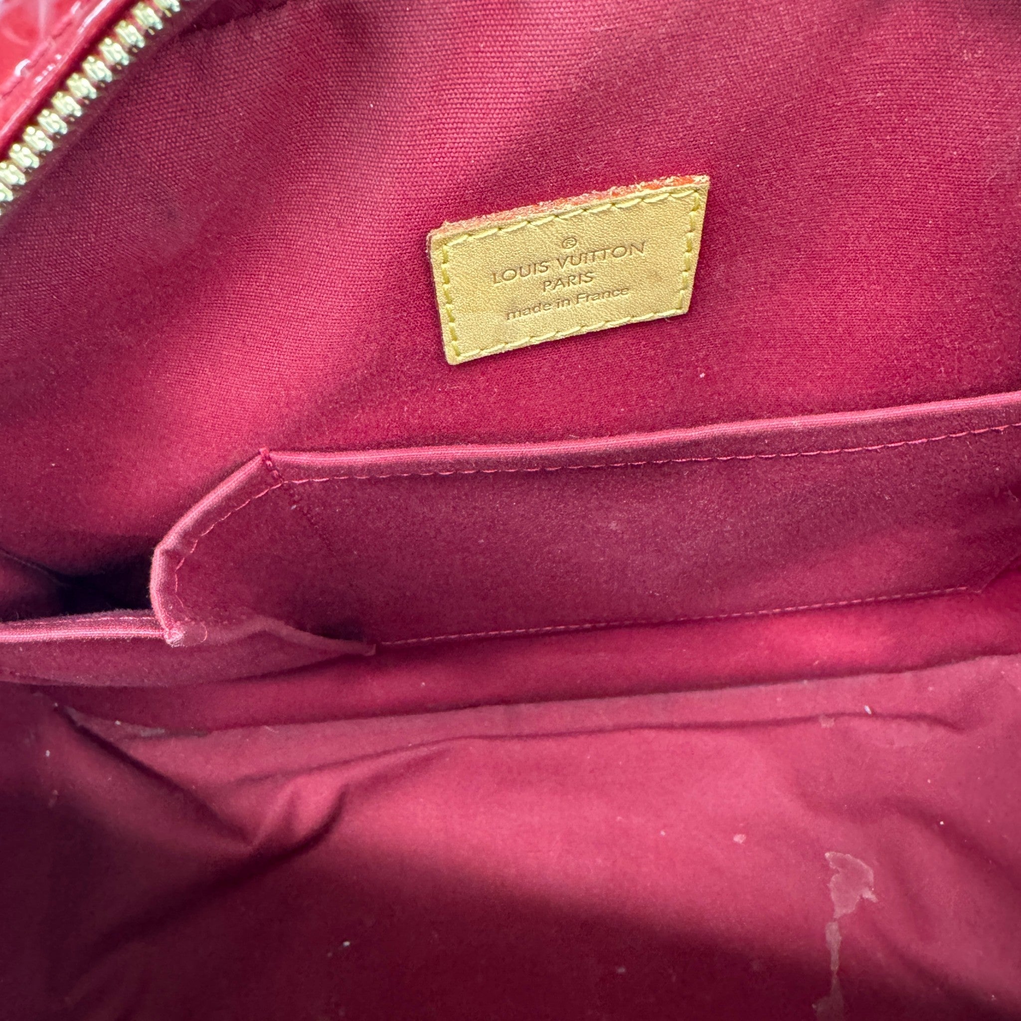 Women's Pomme D'Amour Vernis Summit Handbag Red