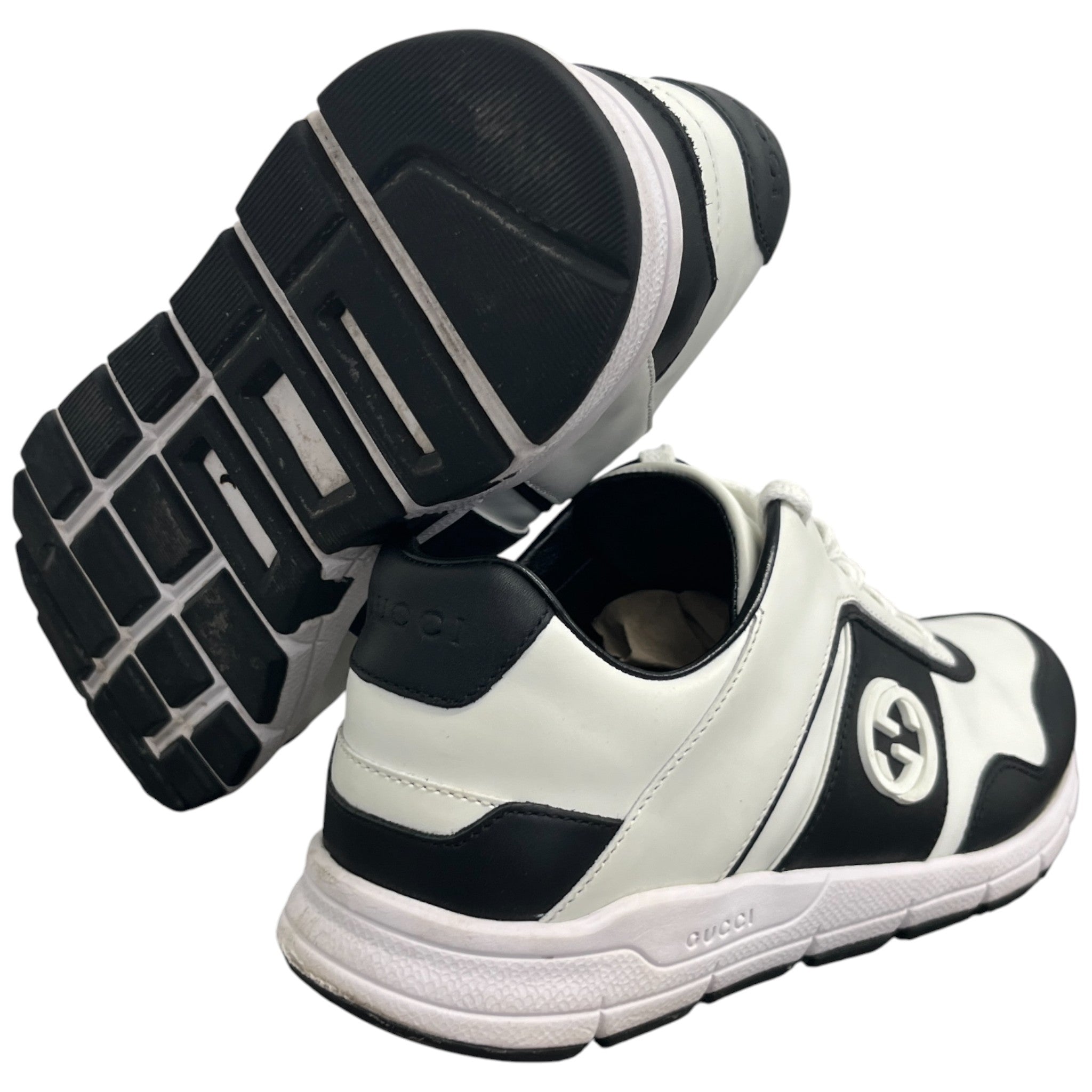 Women's Interlocking G Low Trainers White Size EU 37 / UK 4