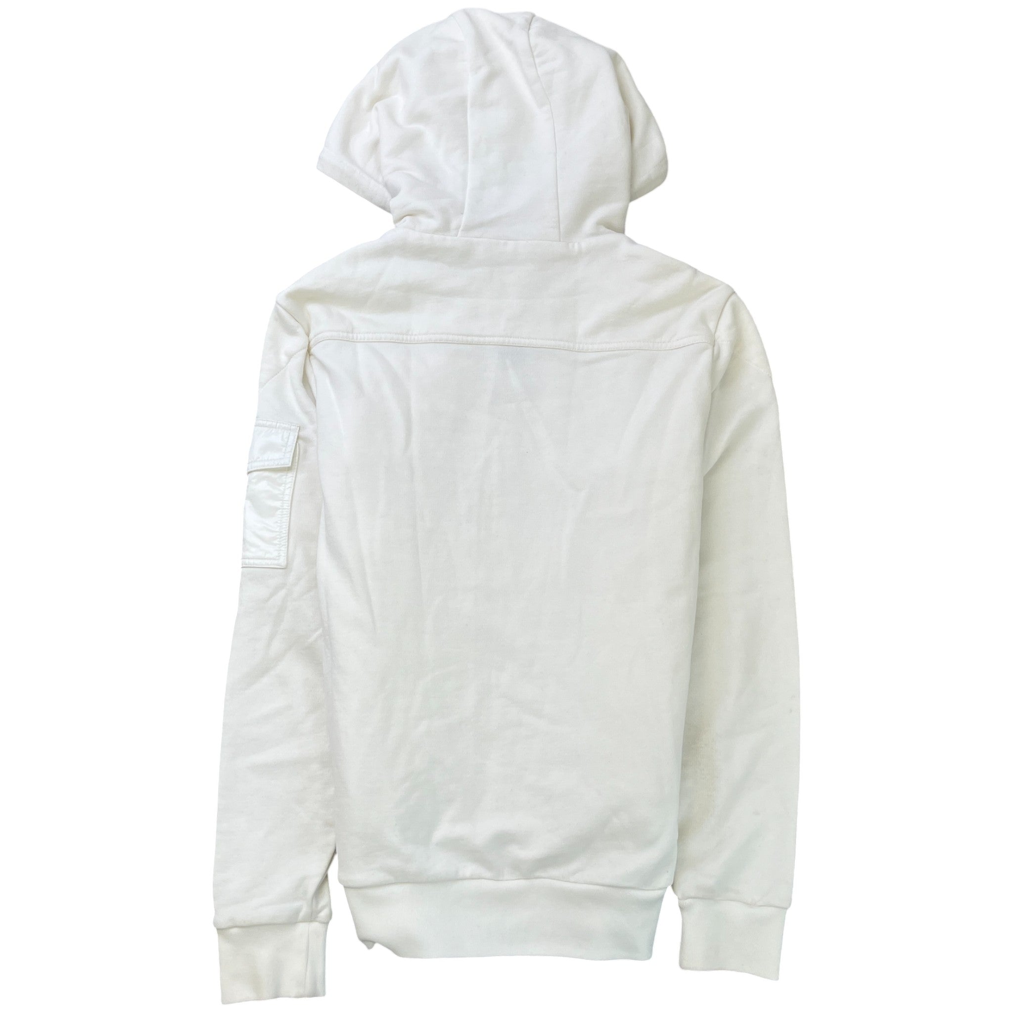 Men's Maglia Con Cappuccio Jacket White Size L