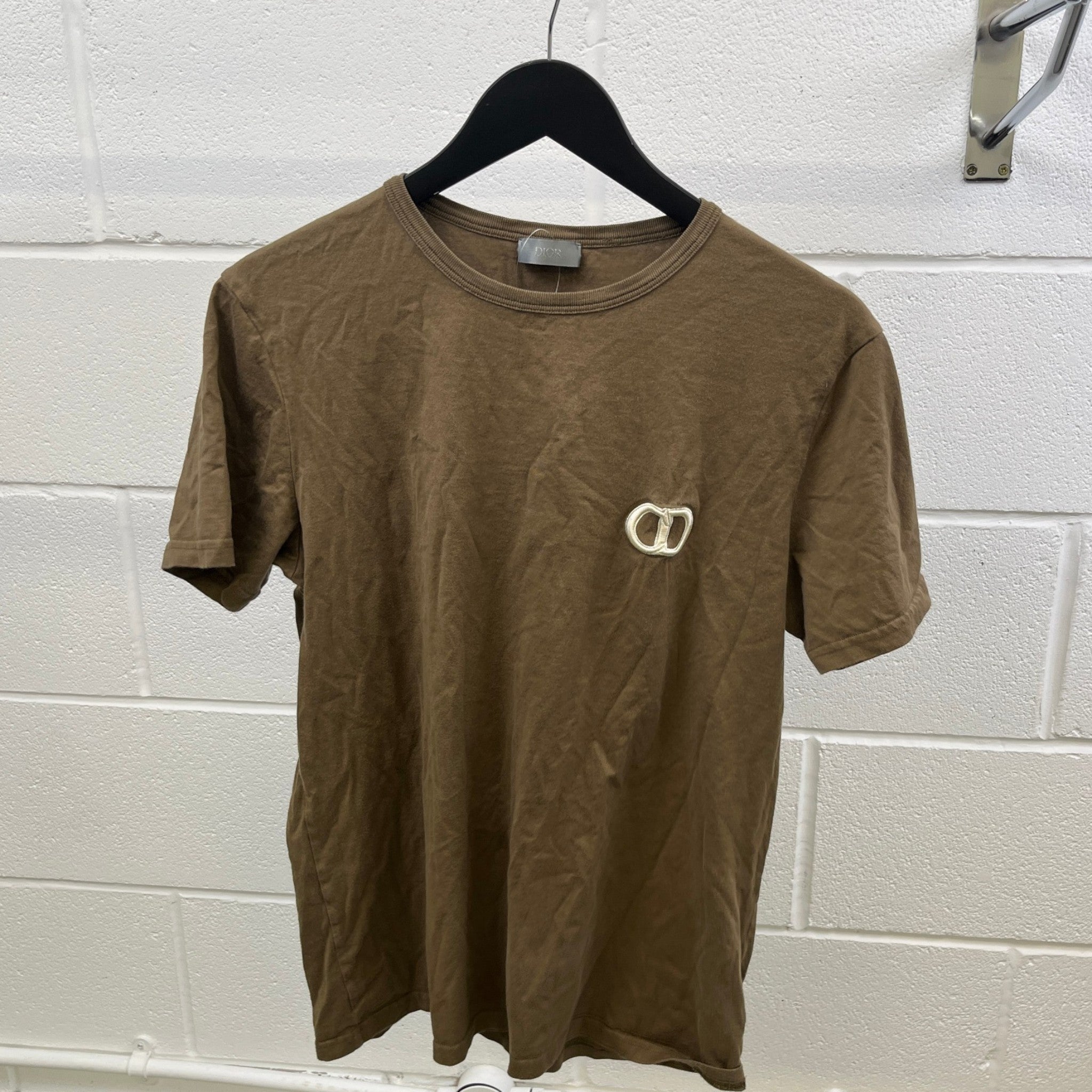 Men's Cd Icon T-Shirt Khaki Size S