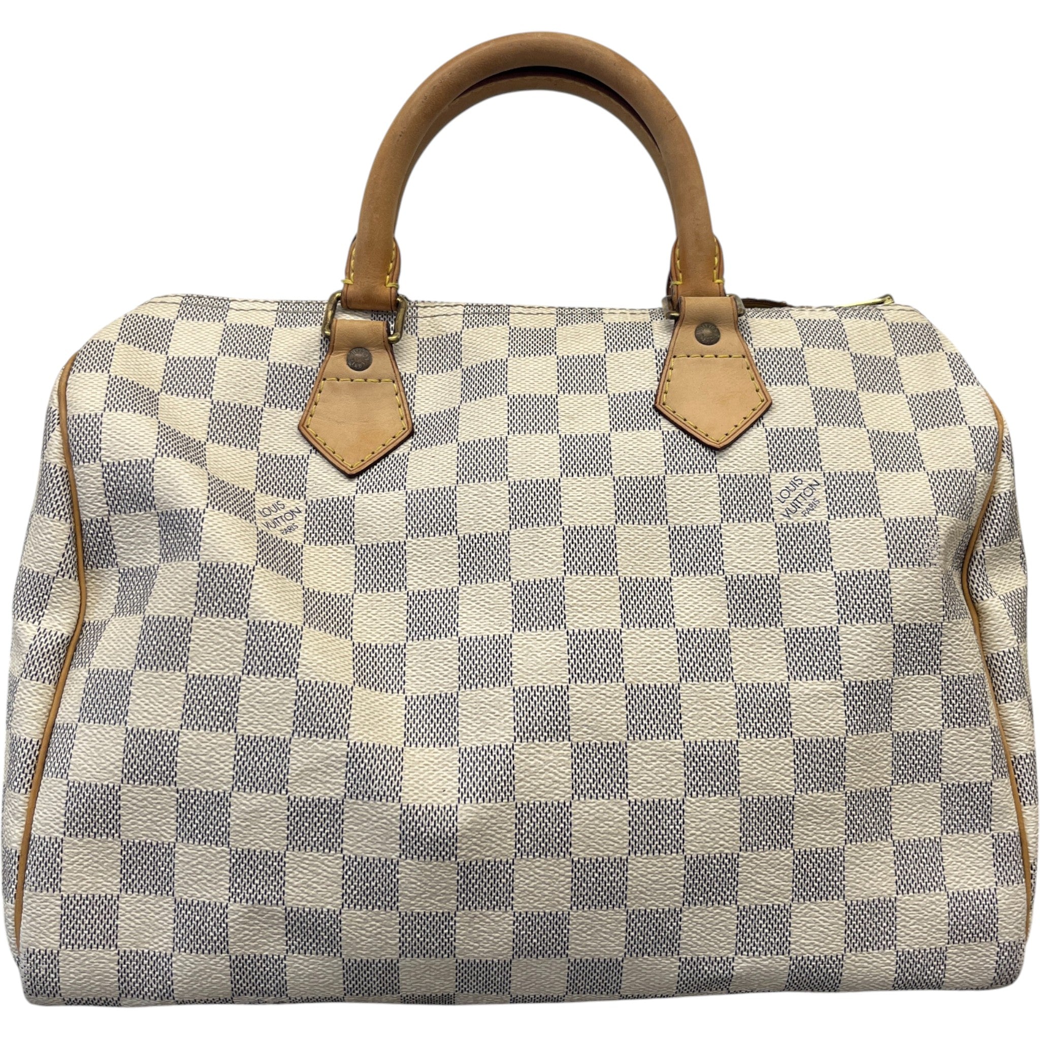 Women's Damier Azur Speedy 30 Bag White