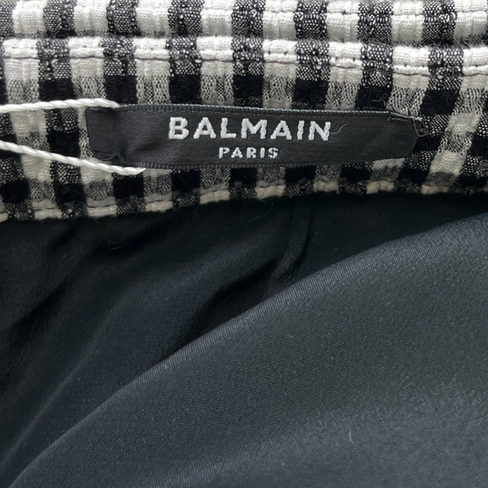 Women's Layered Ruffle Gingham Skirts Black Size UK10