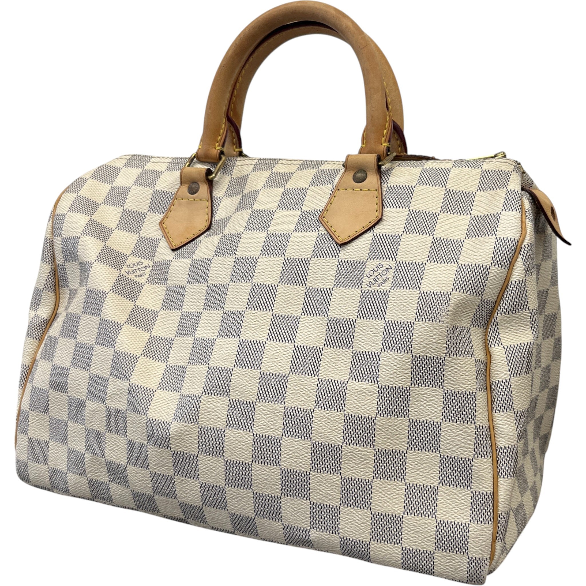 Women's Damier Azur Speedy 30 Bag White