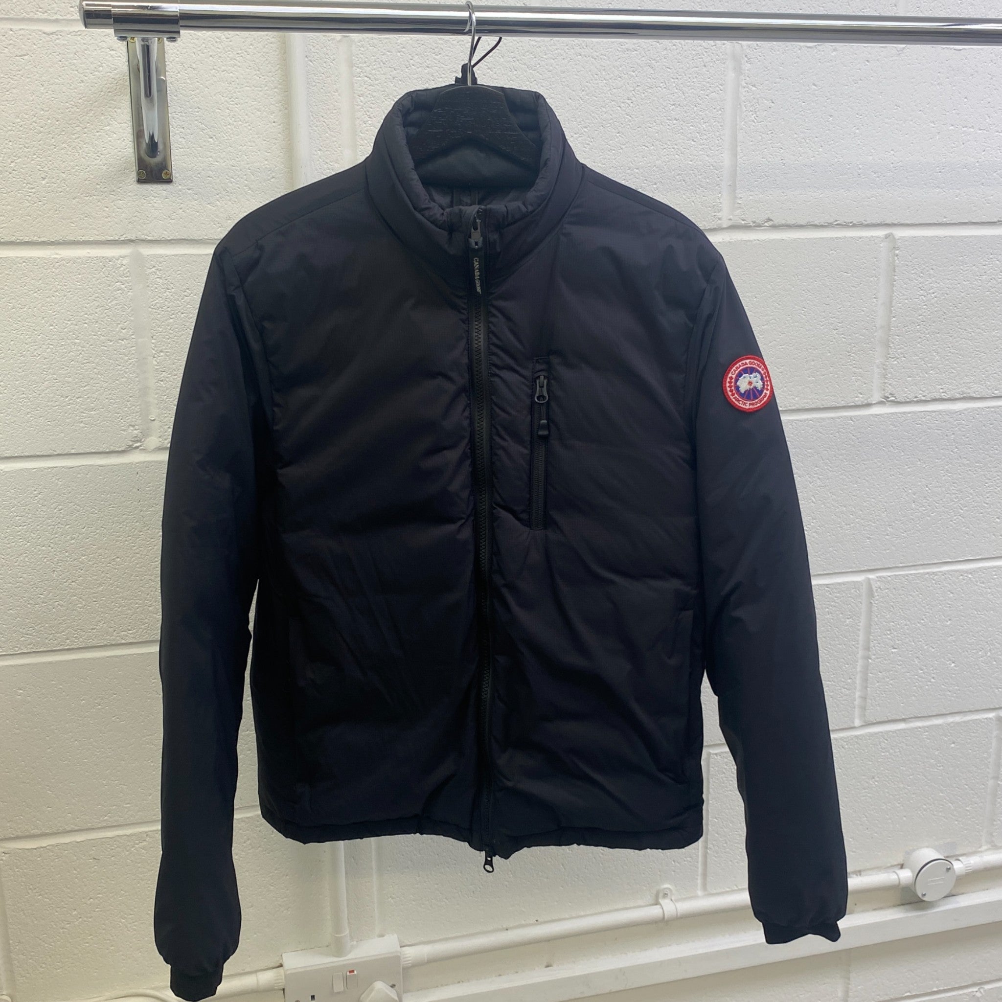 Men's Lodge Down Jacket Black Size S