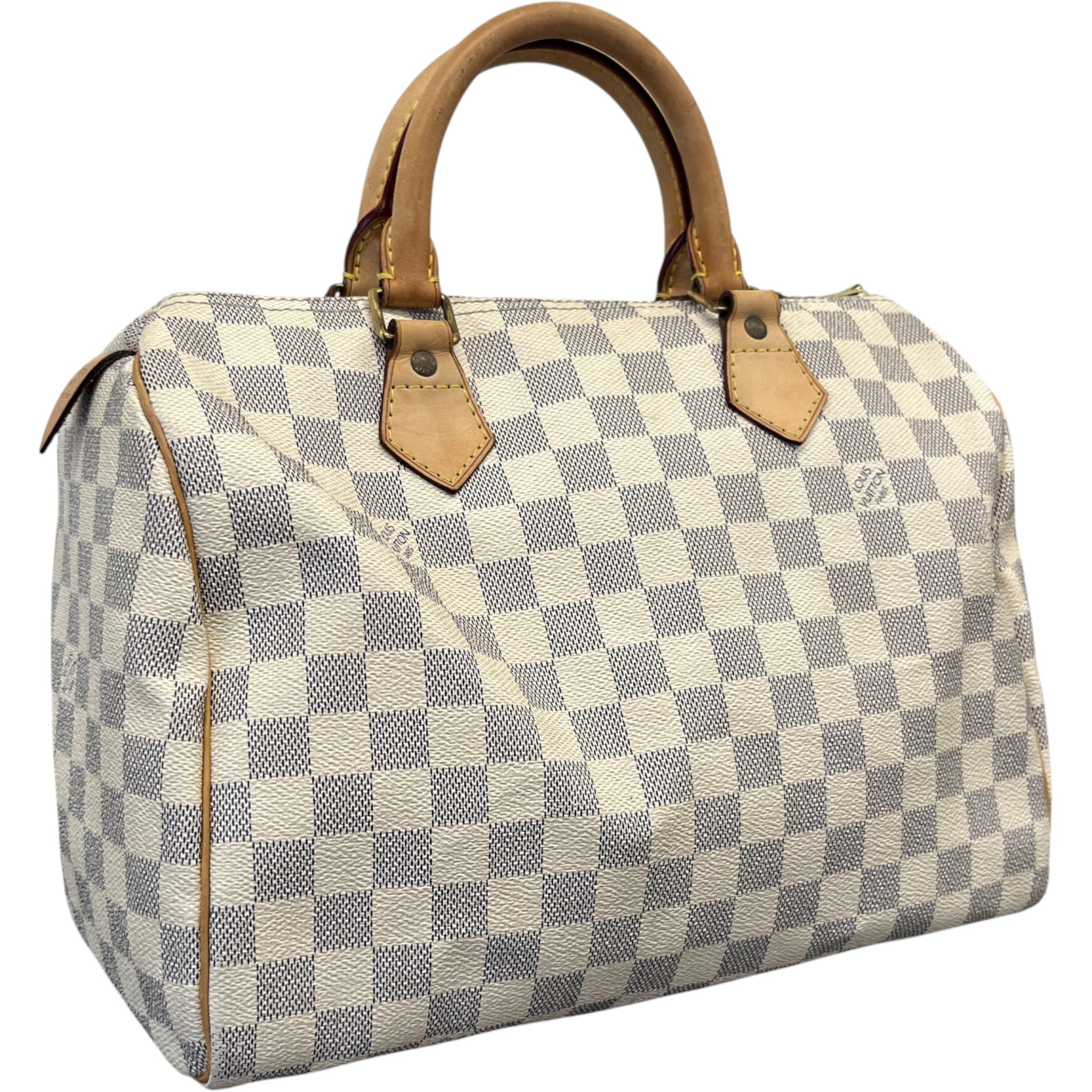 Women's Damier Azur Speedy 30 Bag White