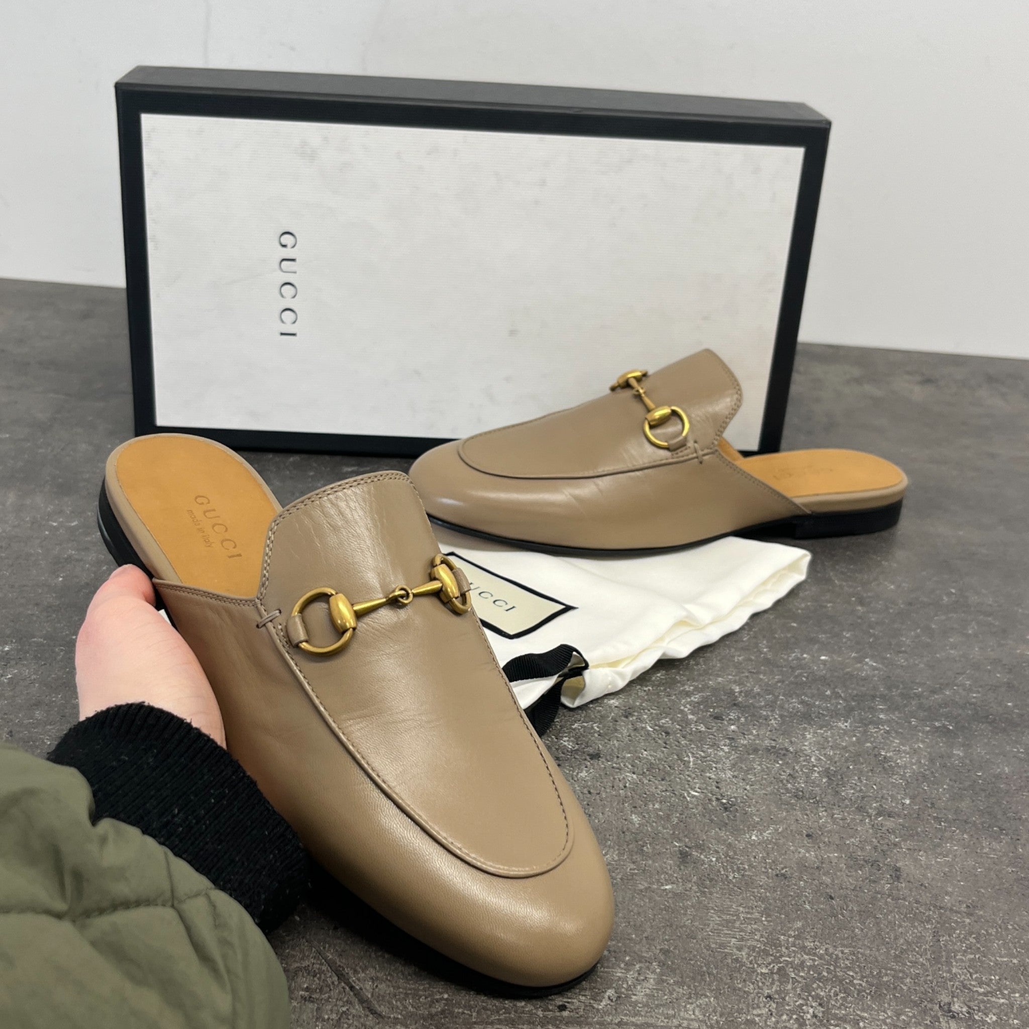 Women's Princetown Mules Brown Size EU 35 / UK 2