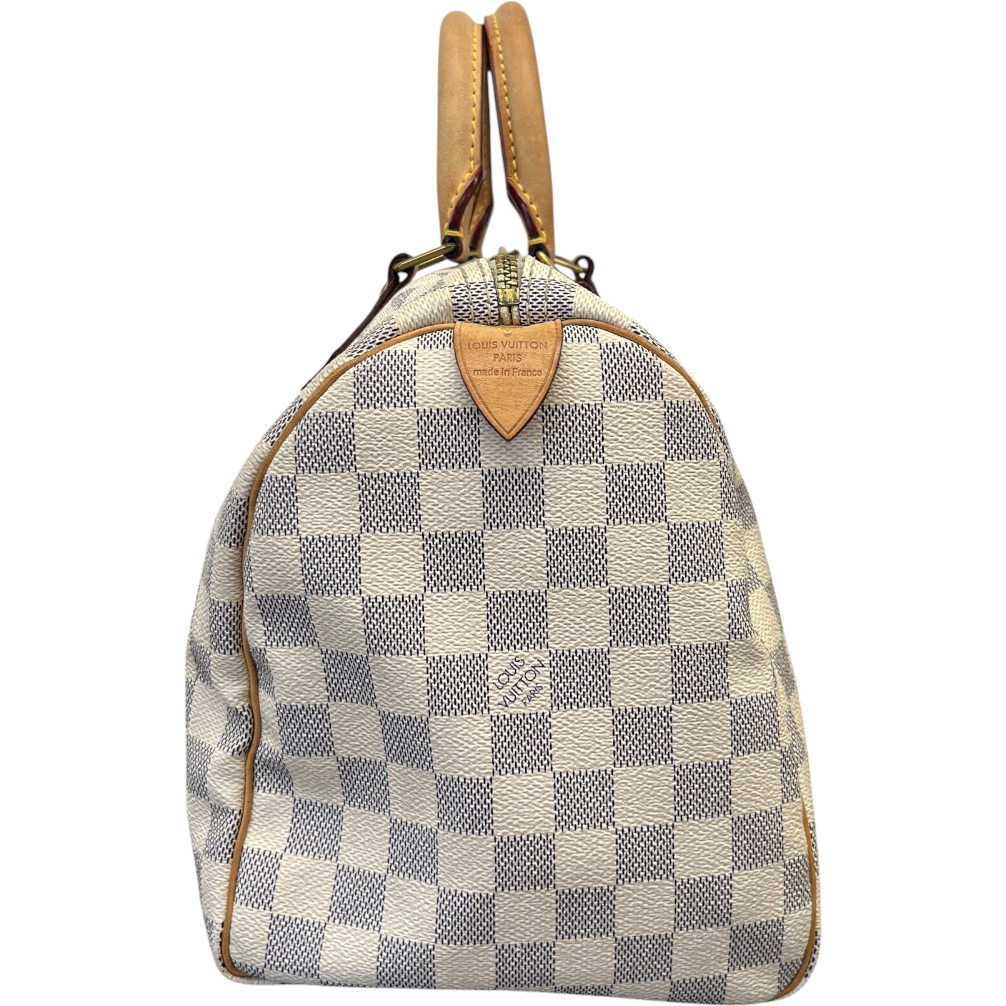 Women's Damier Azur Speedy 30 Bag White