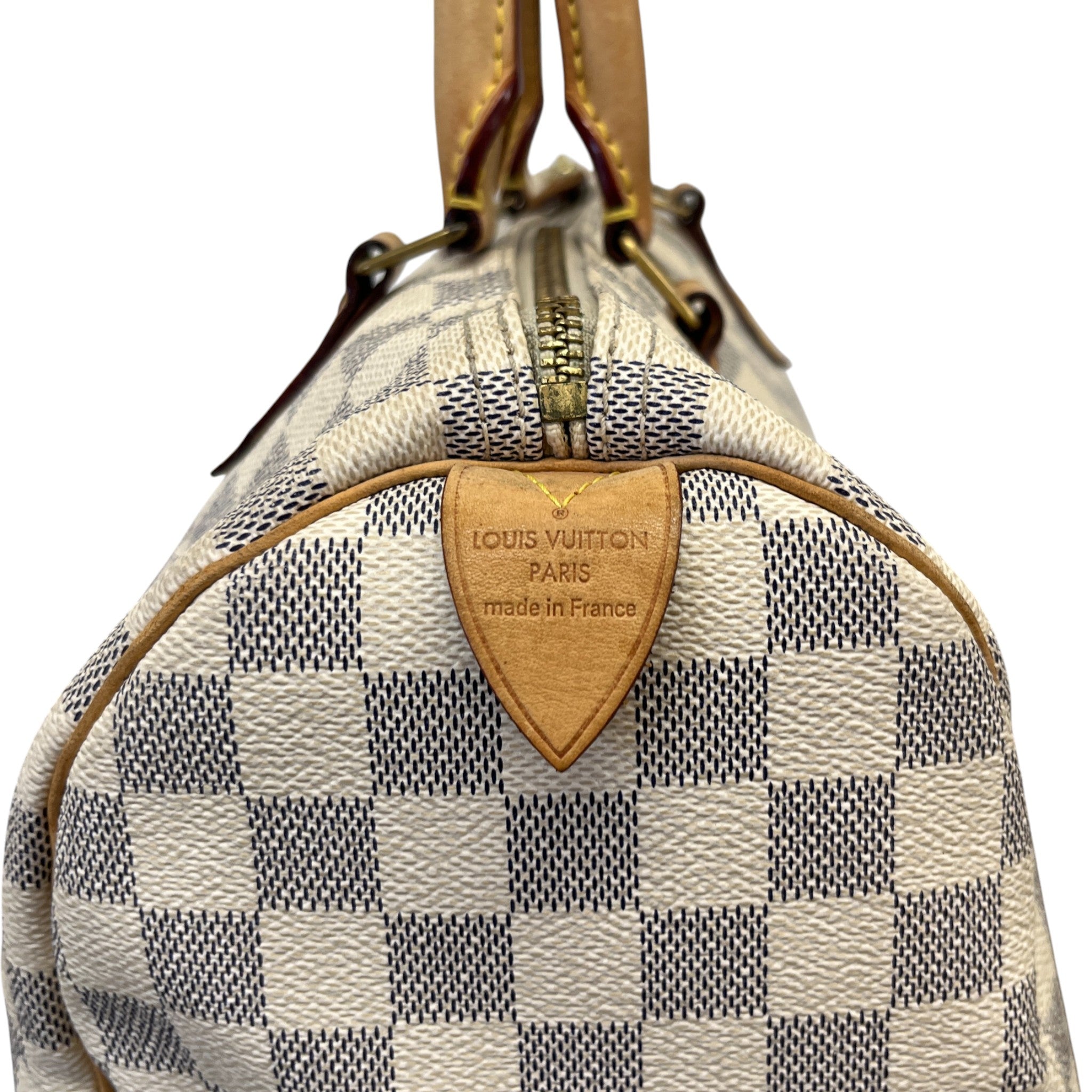 Women's Damier Azur Speedy 30 Bag White