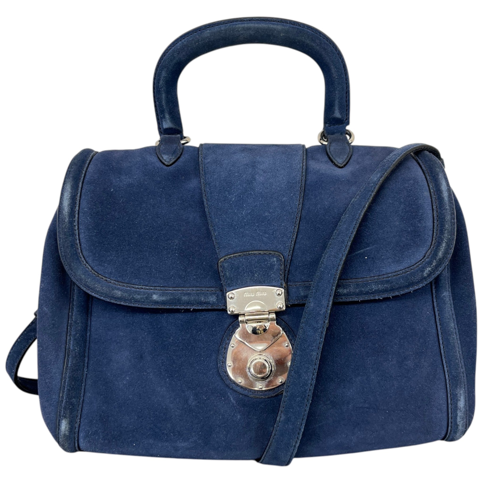 Men's Vintage Crossbody Bag Blue