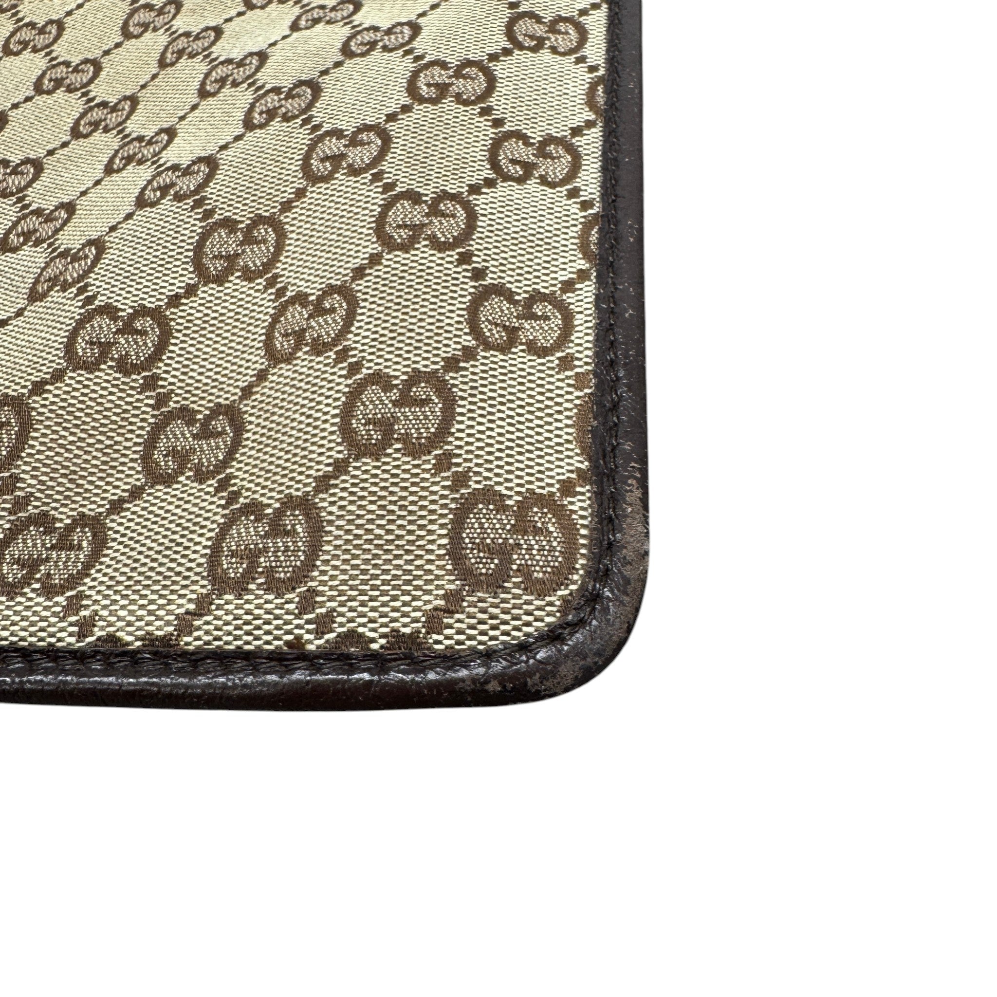 Men's Gg Supreme Messenger Bag Beige