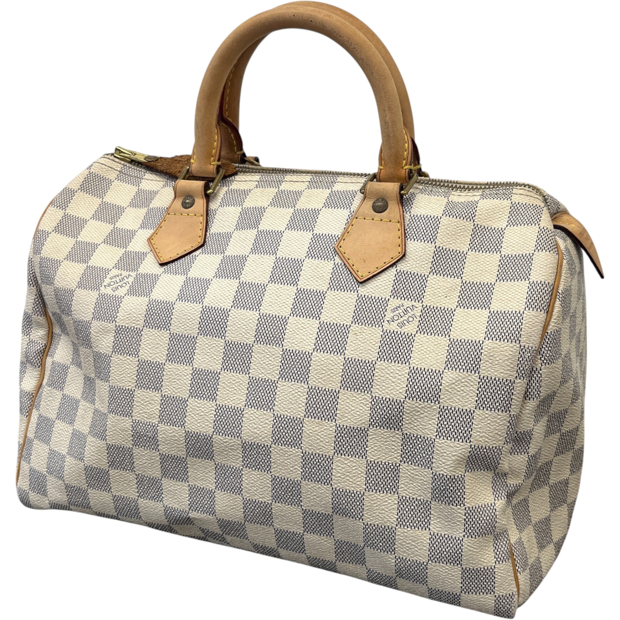 Women's Damier Azur Speedy 30 Bag White