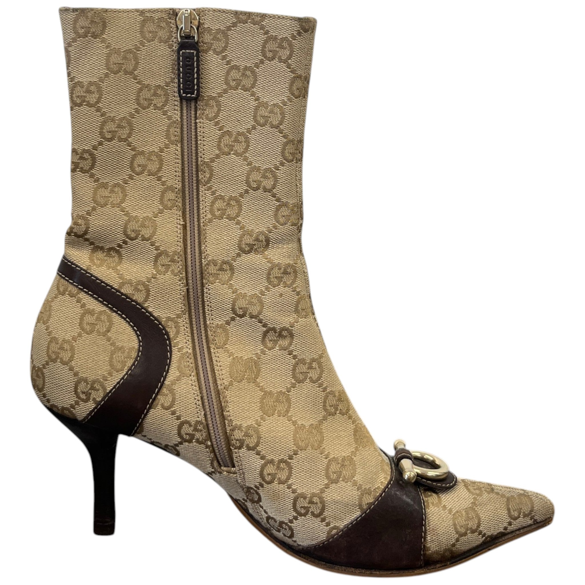 Women's Gg Supreme Boomshell Boots Beige Size EU 37 / UK 4