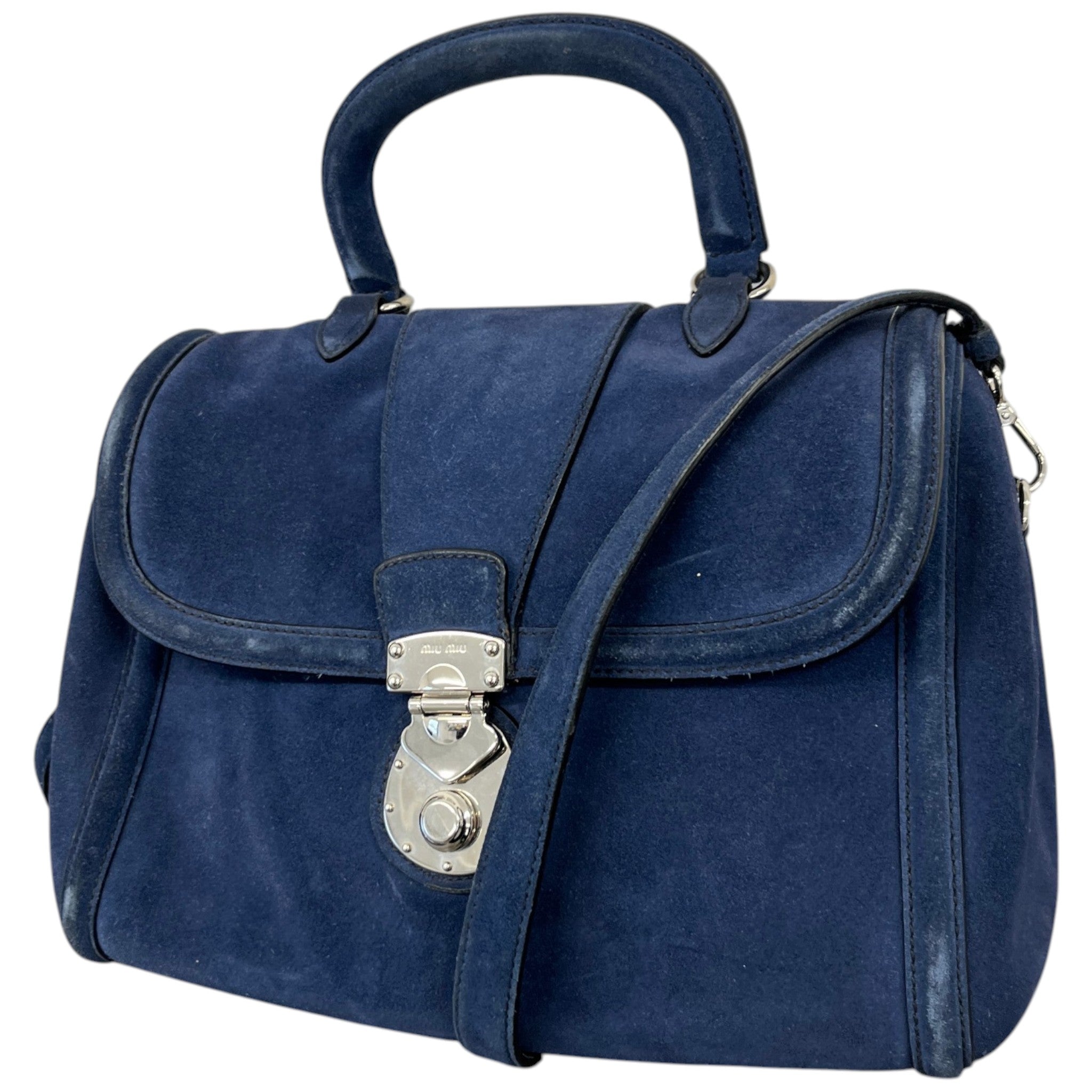 Men's Vintage Crossbody Bag Blue
