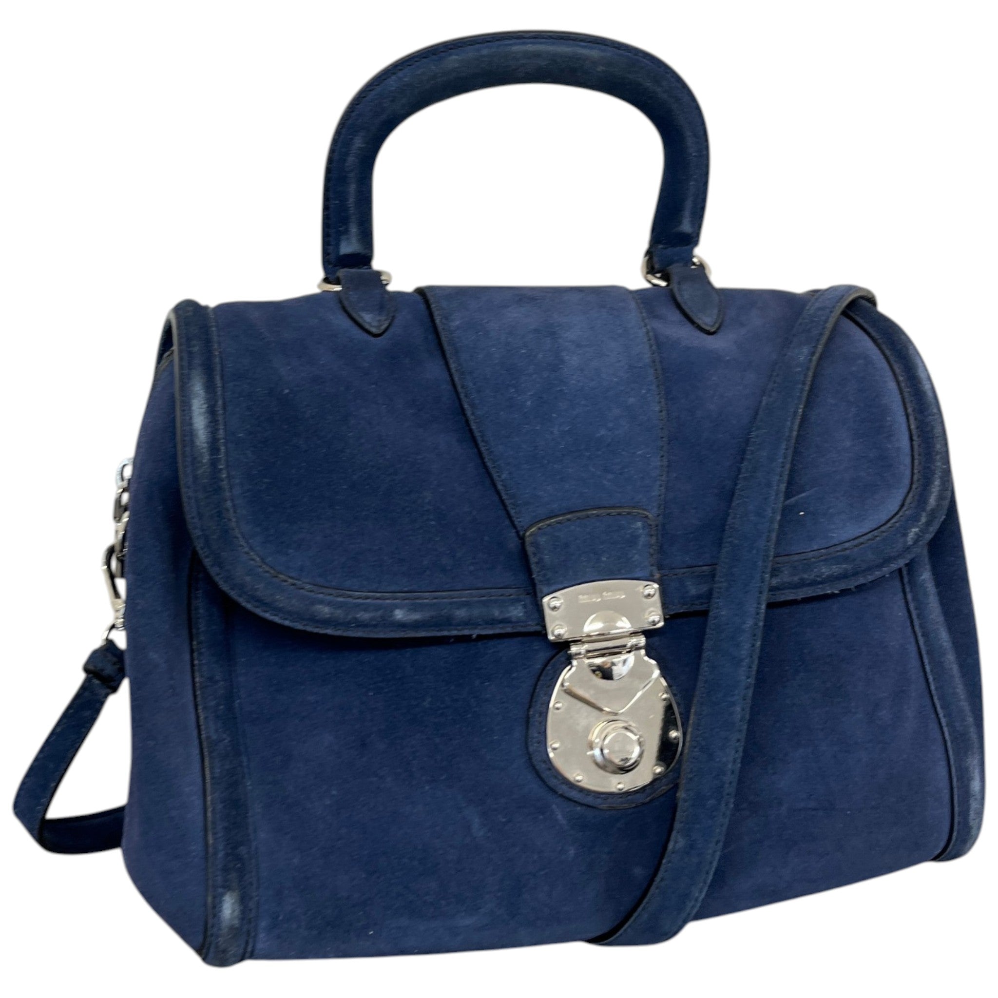 Men's Vintage Crossbody Bag Blue