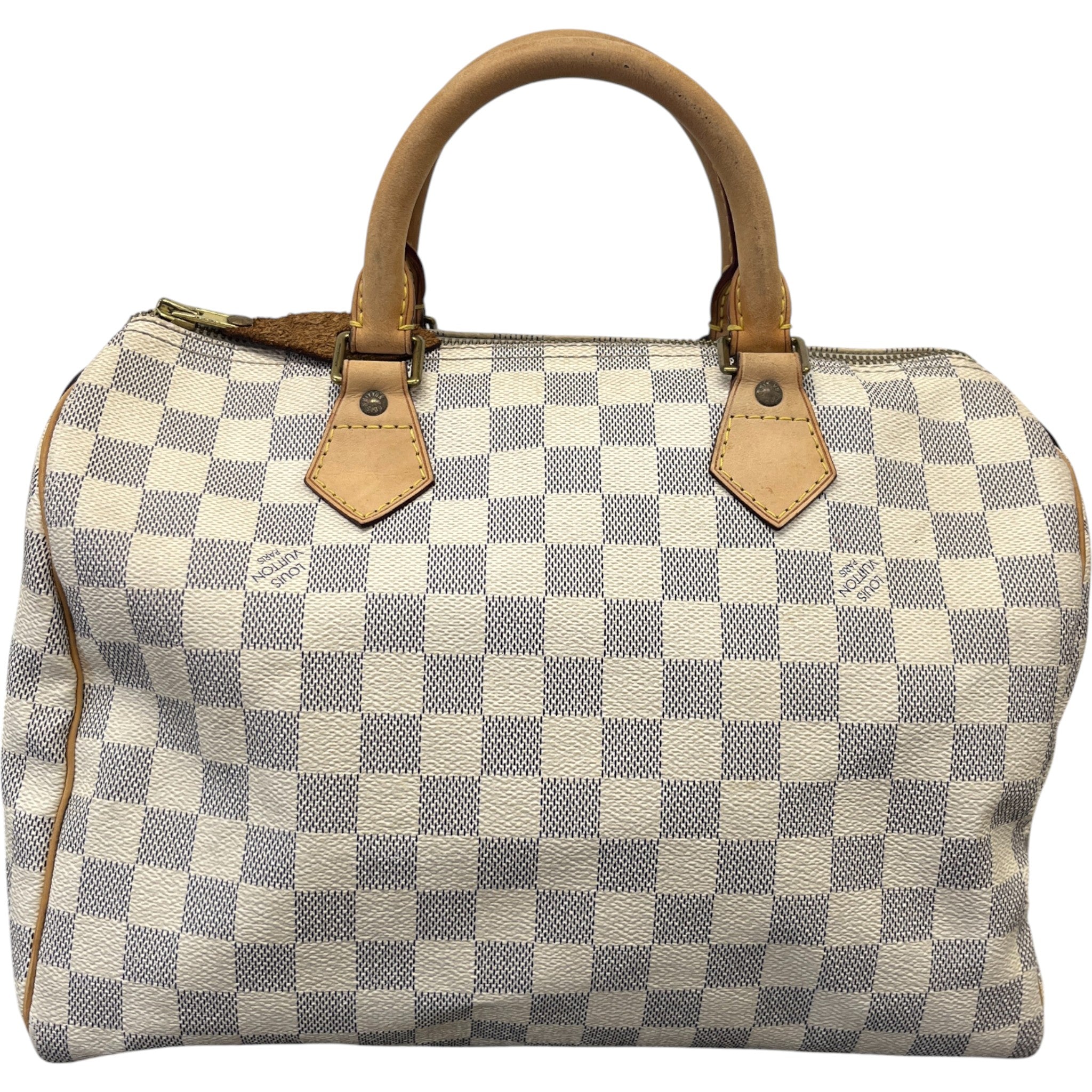 Women's Damier Azur Speedy 30 Bag White