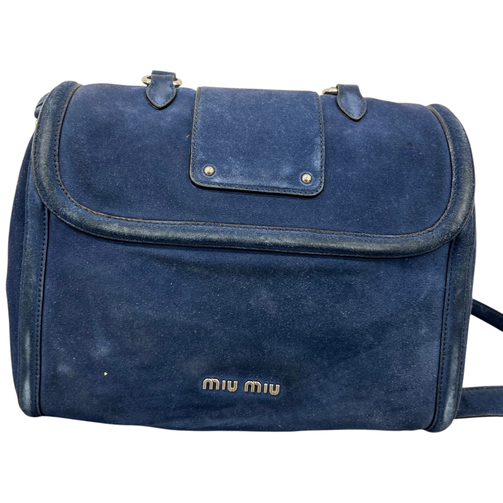 Men's Vintage Crossbody Bag Blue