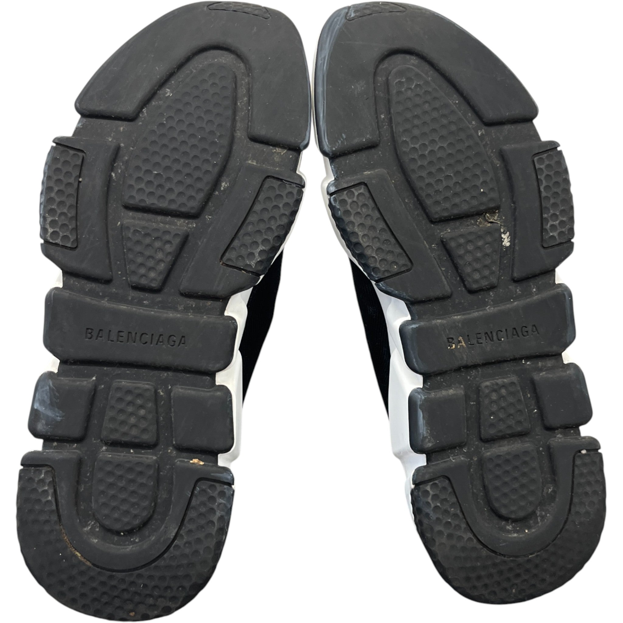 Men's Speed Lace-Up High Trainers Black Size EU 40 / UK 6