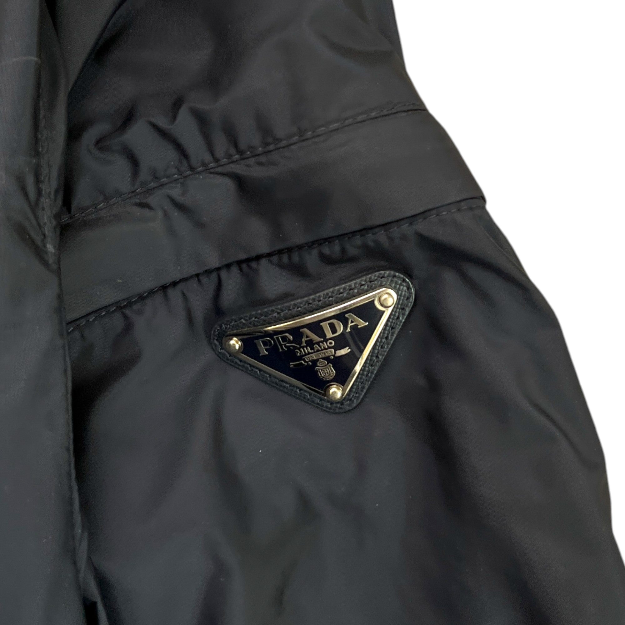 Men's Plaque Logo Jacket Navy Size IT 46 / S