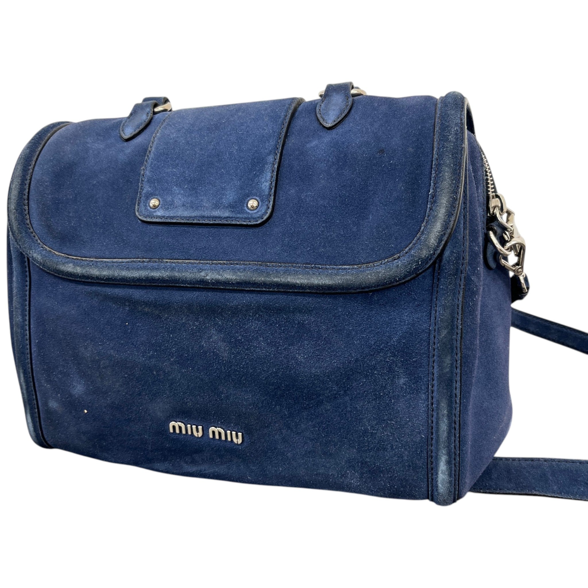 Men's Vintage Crossbody Bag Blue