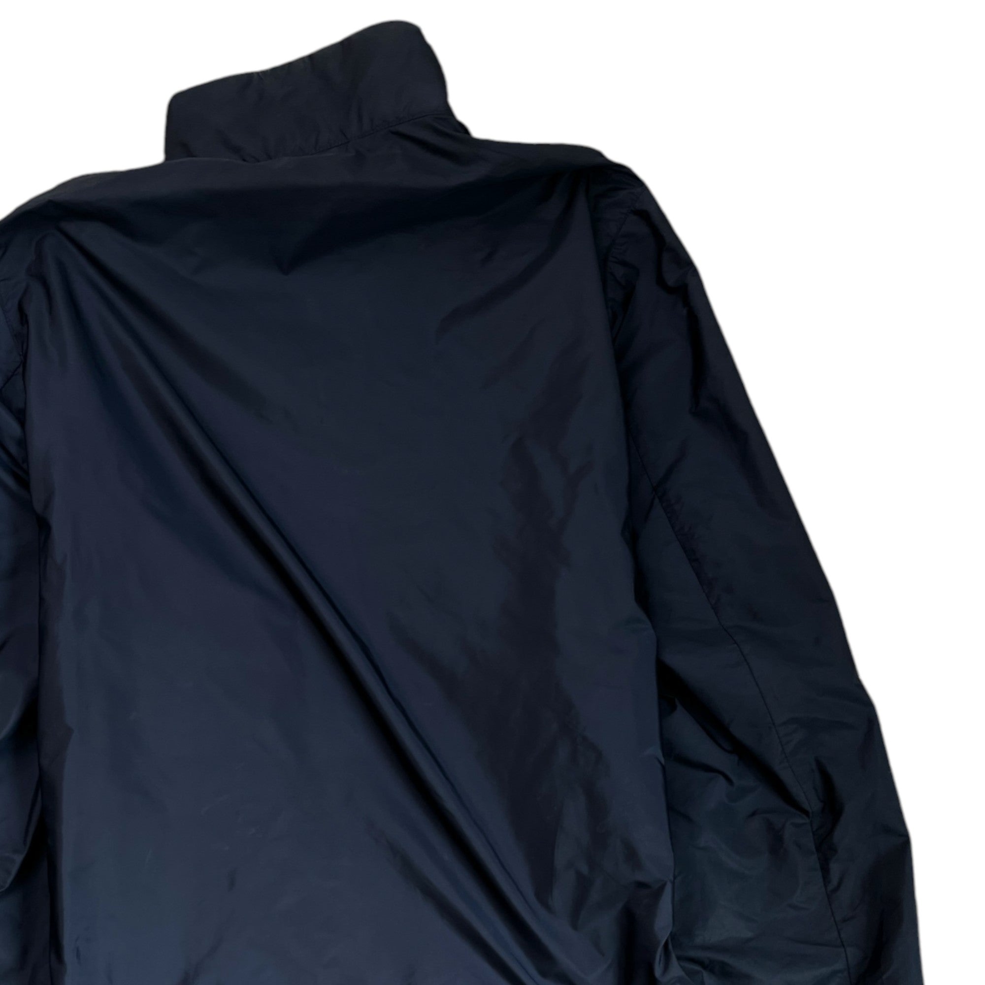 Men's Plaque Logo Jacket Navy Size IT 46 / S