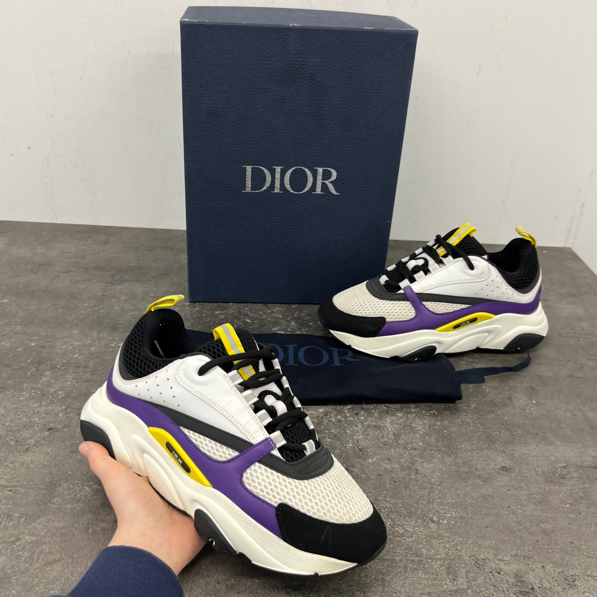 Men's B22 Low Trainers Purple Size EU 40.5 / UK 6.5