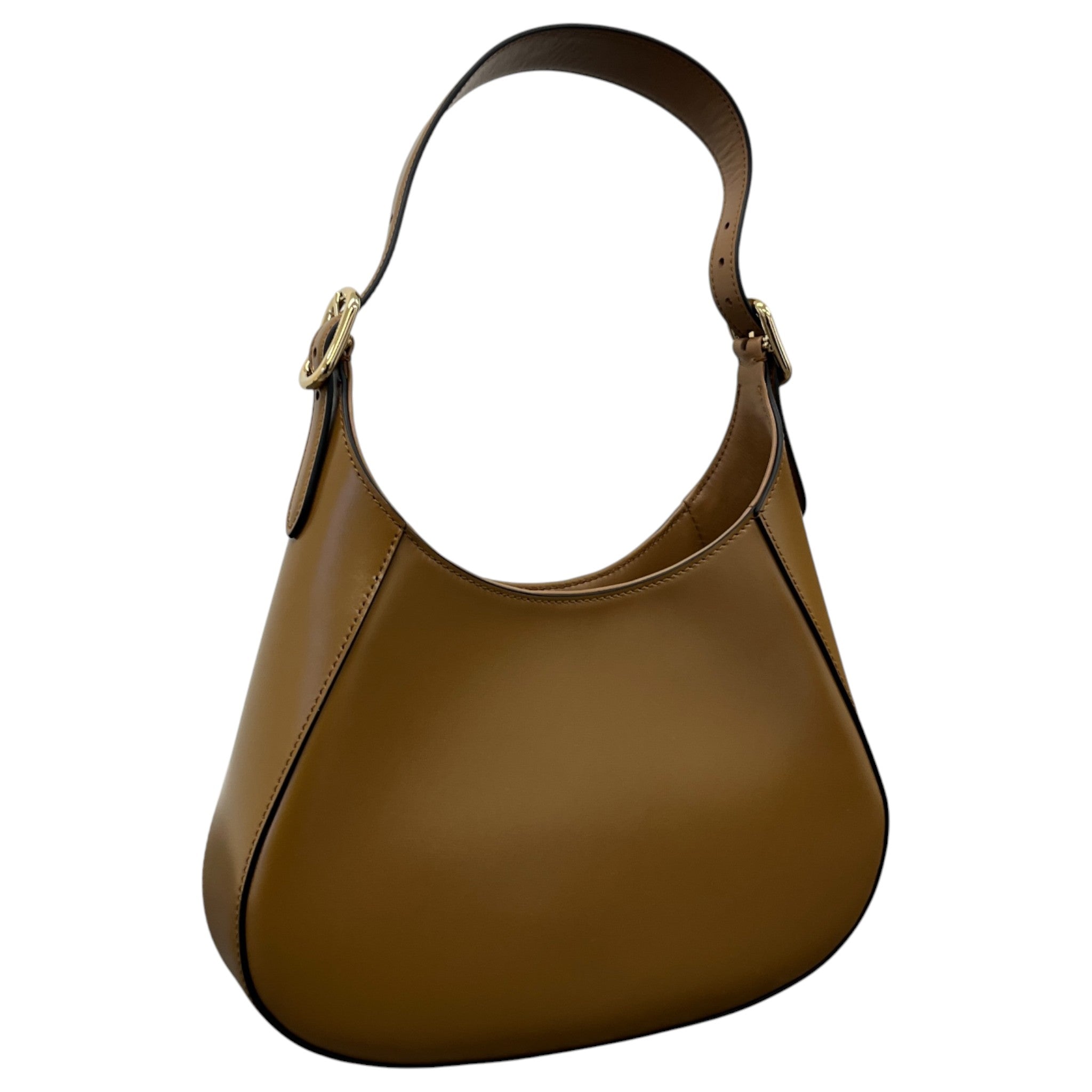 Women's Cleo Plaque Logo Handbag Brown