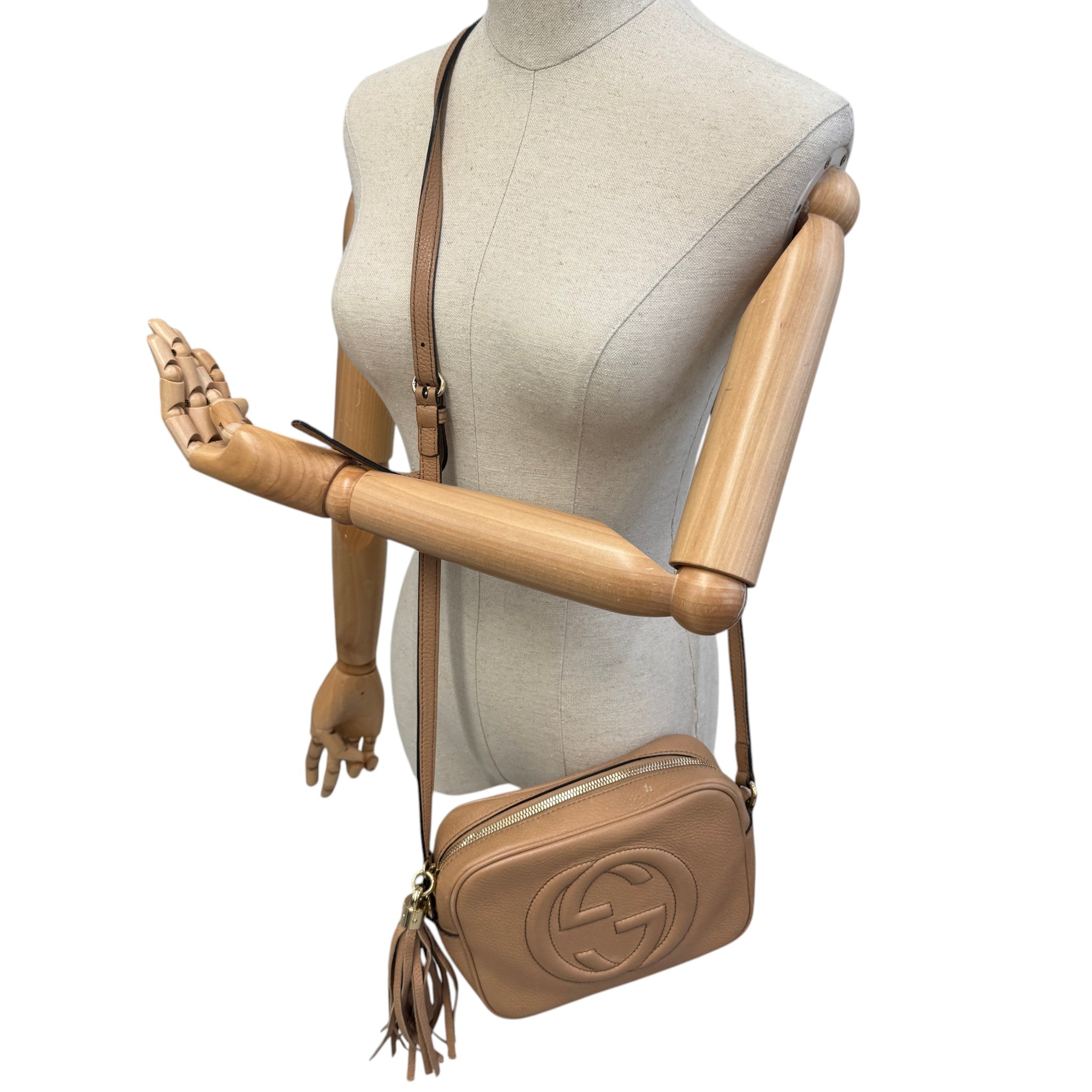 Women's Soho Disco Crossbody Bag Nude