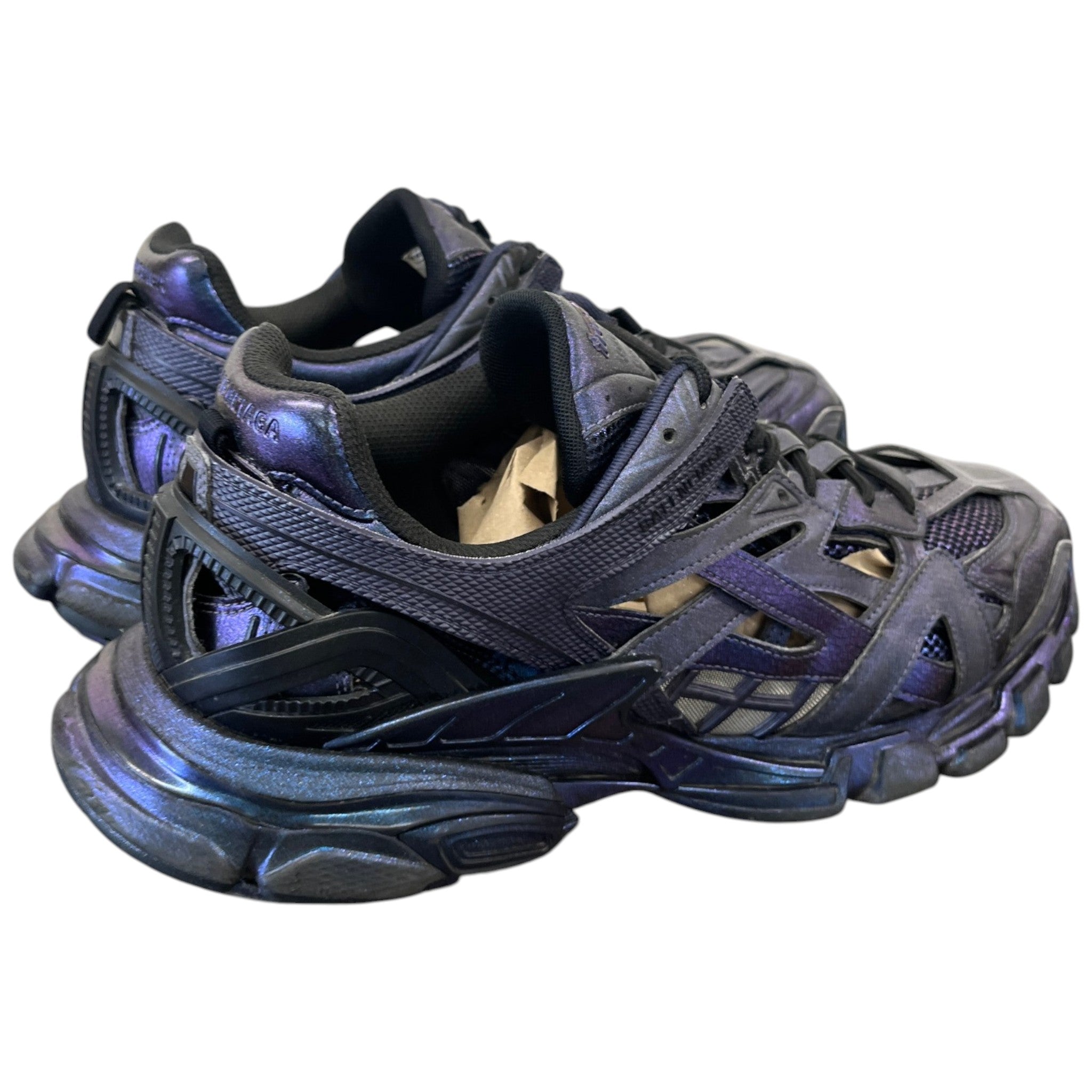 Men's Track 2 Low Trainers Black Size EU 46 / UK 12