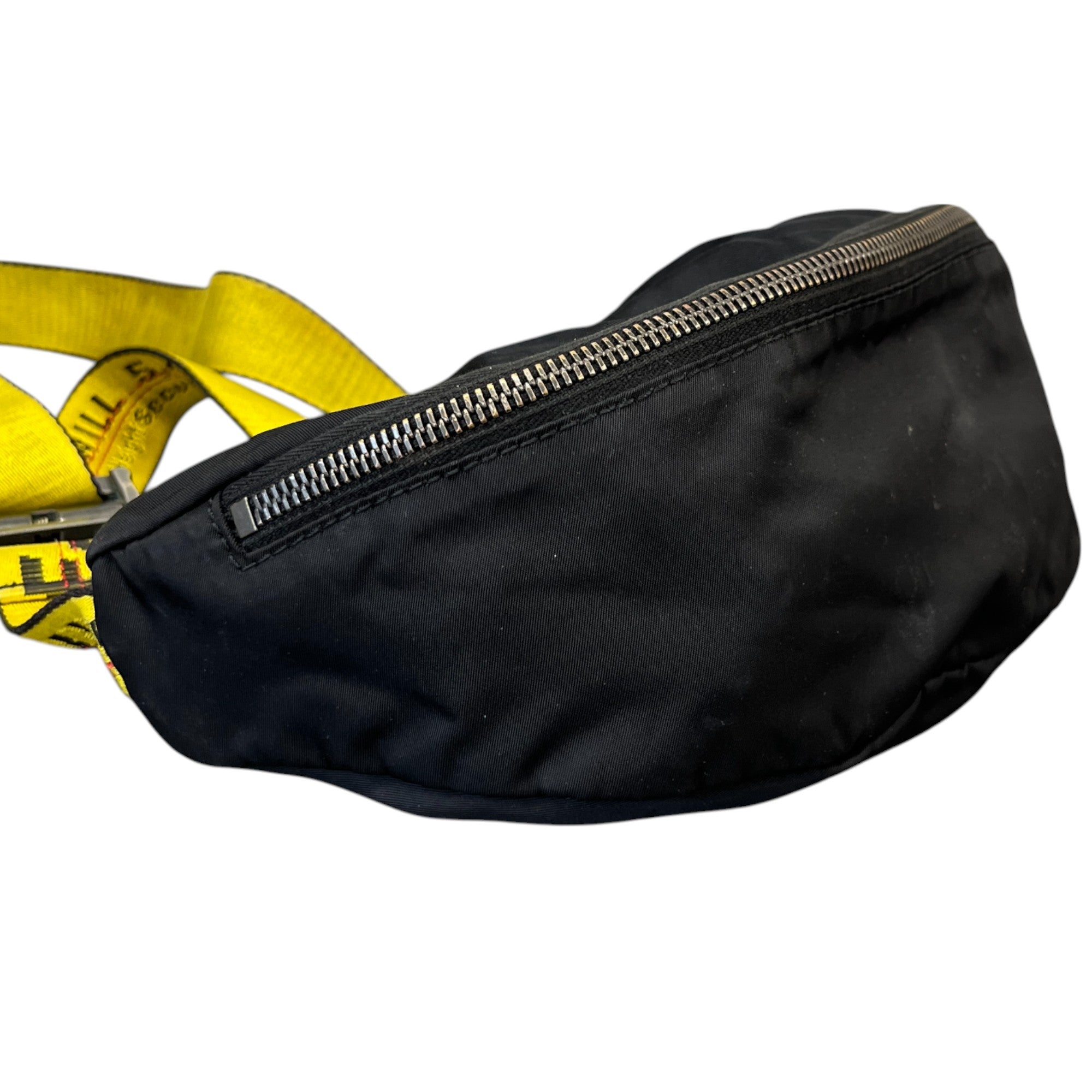 Men's Logo Strap Belt Bag Black