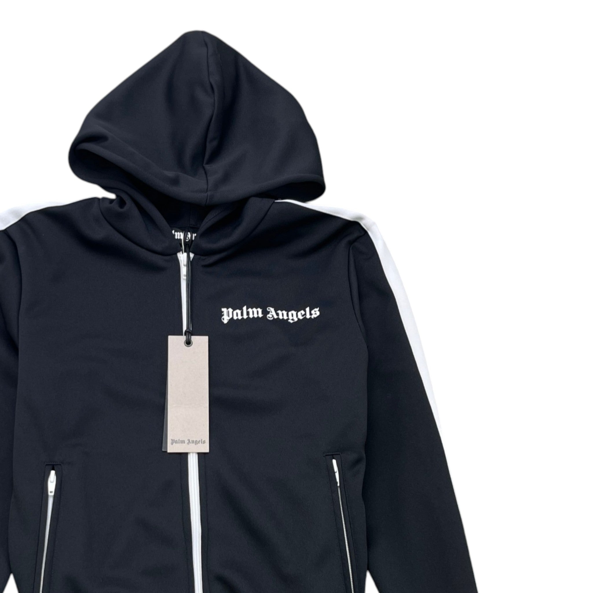Men's Track Hoodie Black Size XS