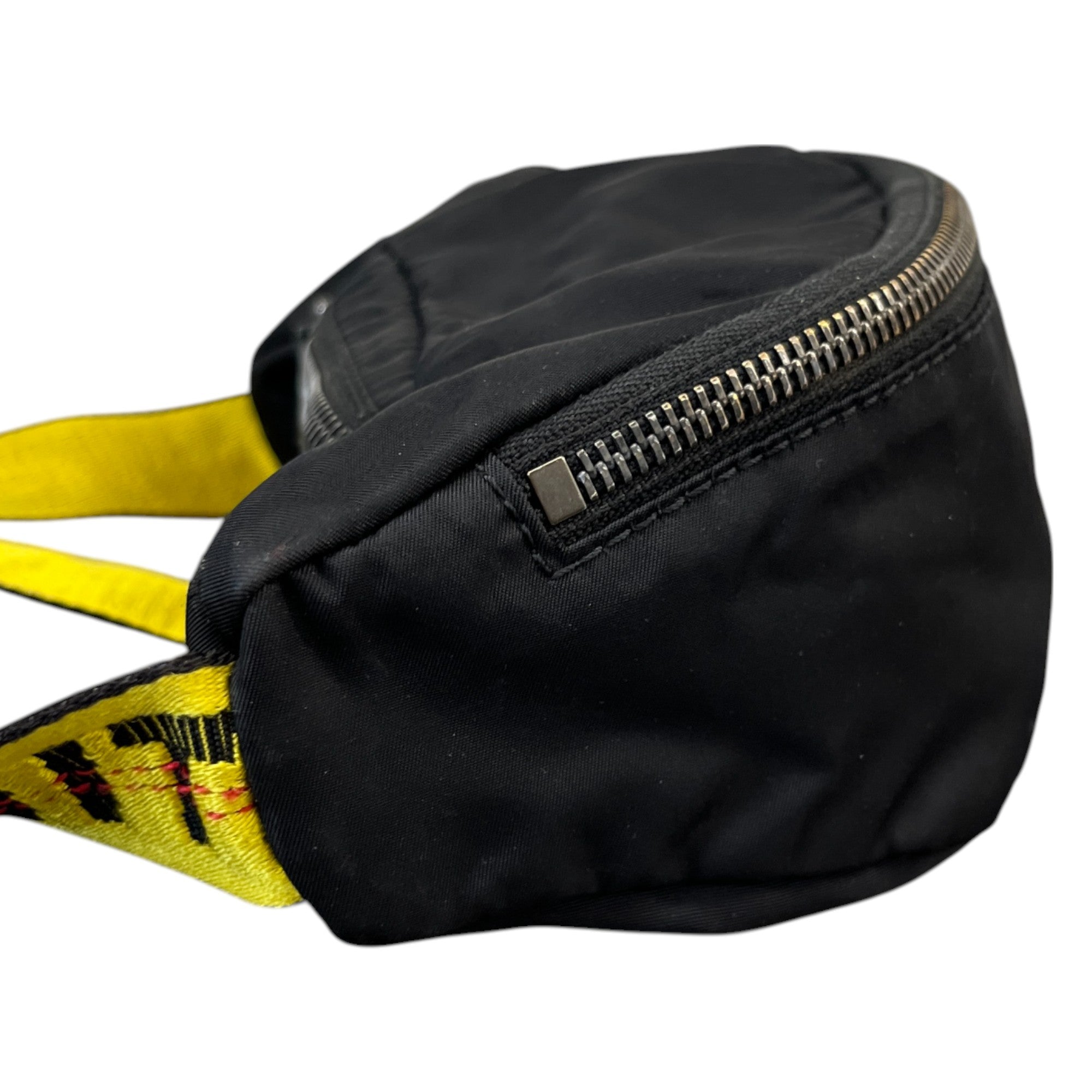 Men's Logo Strap Belt Bag Black