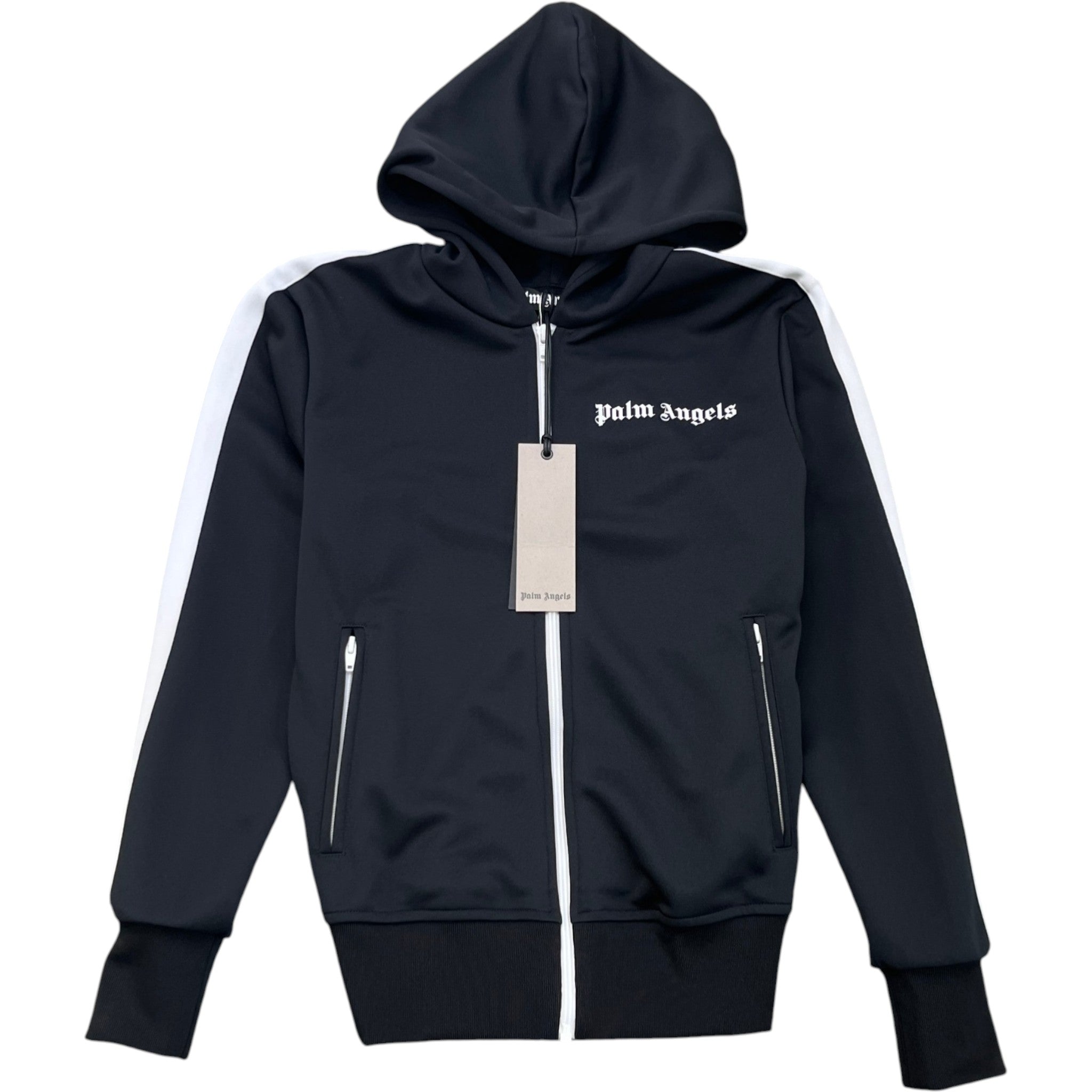 Men's Track Hoodie Black Size XS