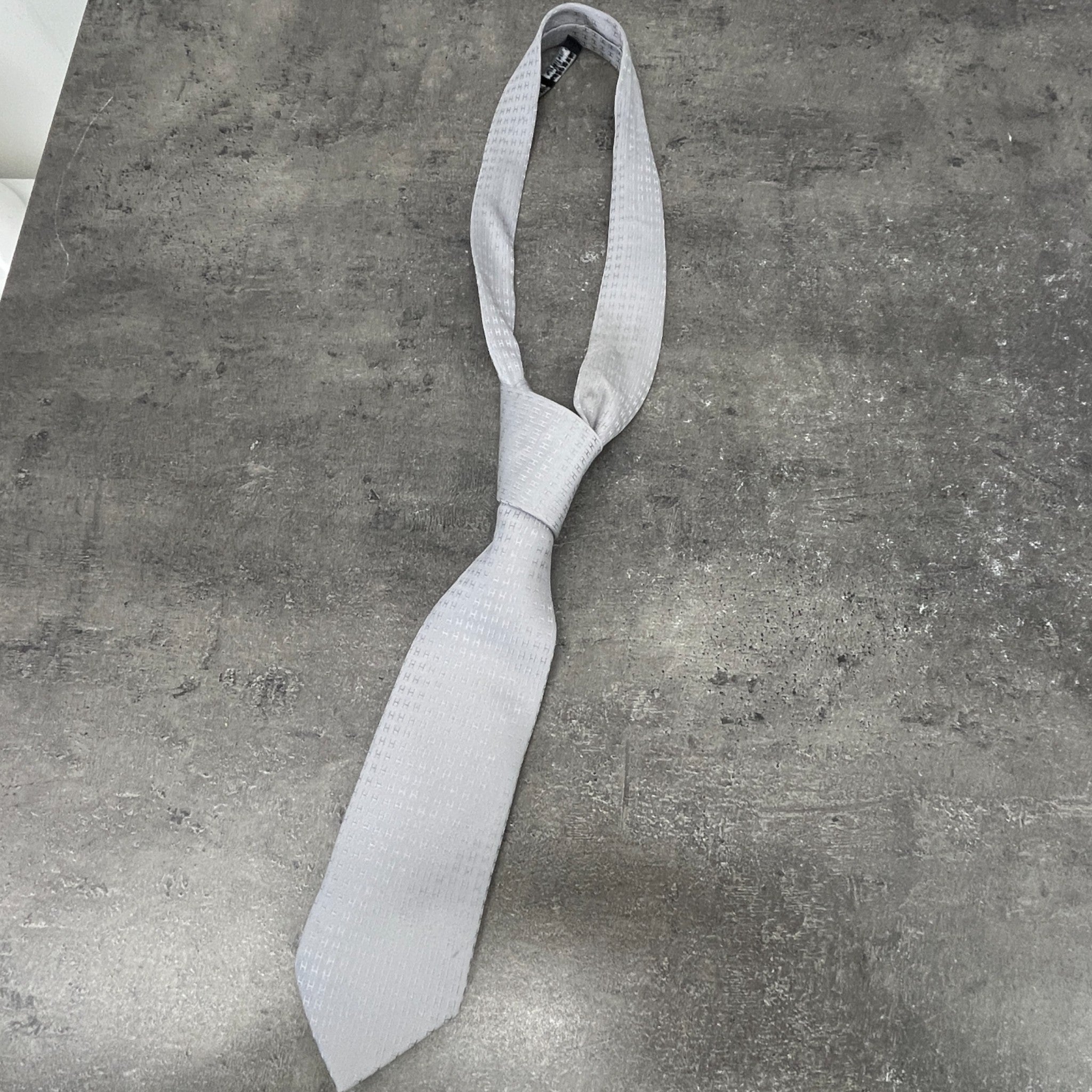 Men's Faconnee H Tie Grey