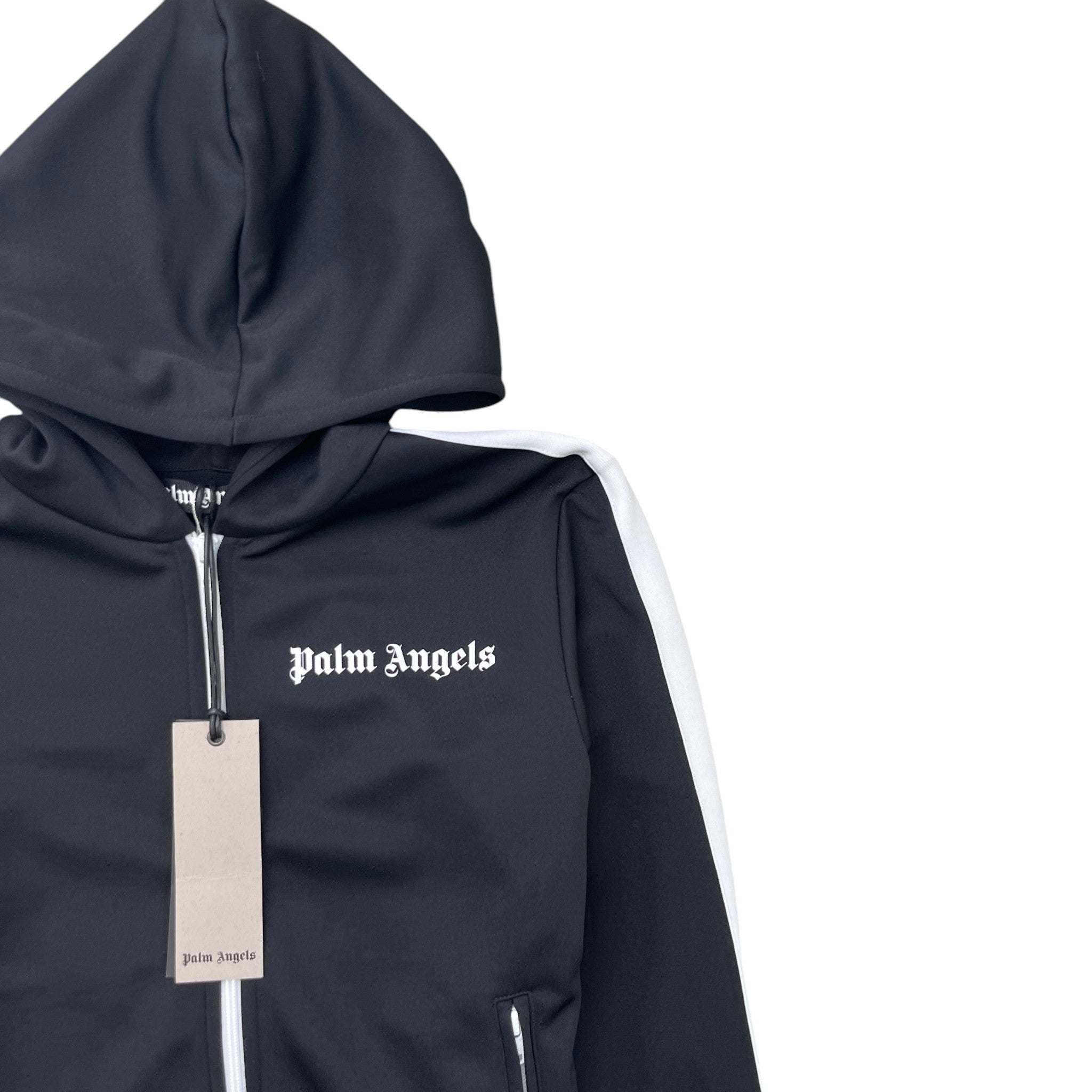 Men's Track Hoodie Black Size XS